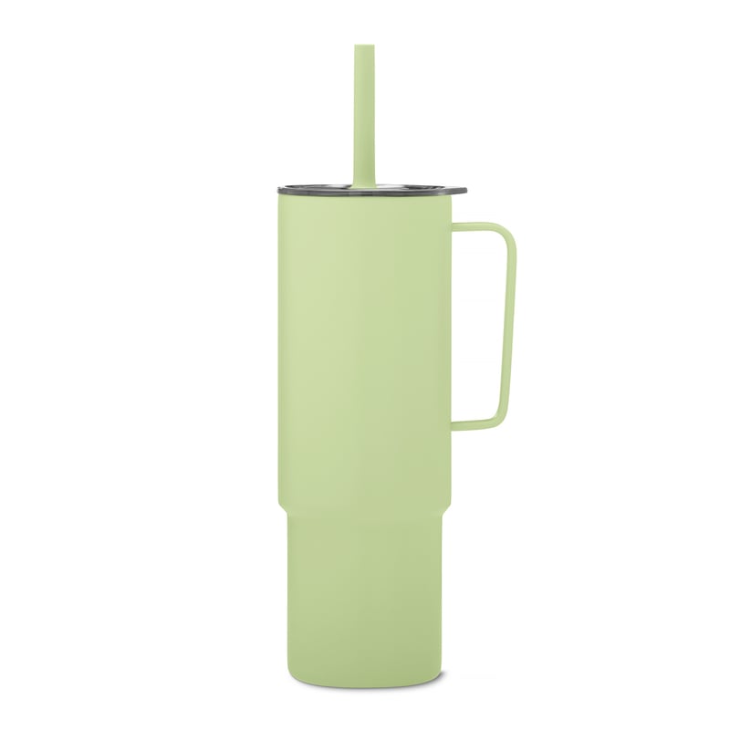 Miir - All Day Straw Cup Jasnozielony - Kubek termiczny ze słomką 950ml