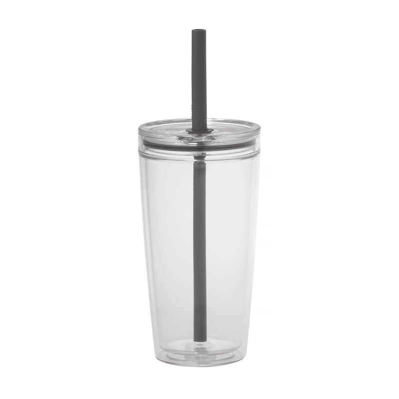 MiiR - Everywhere Straw Tumbler Przezroczysty - Kubek ze słomką 470ml