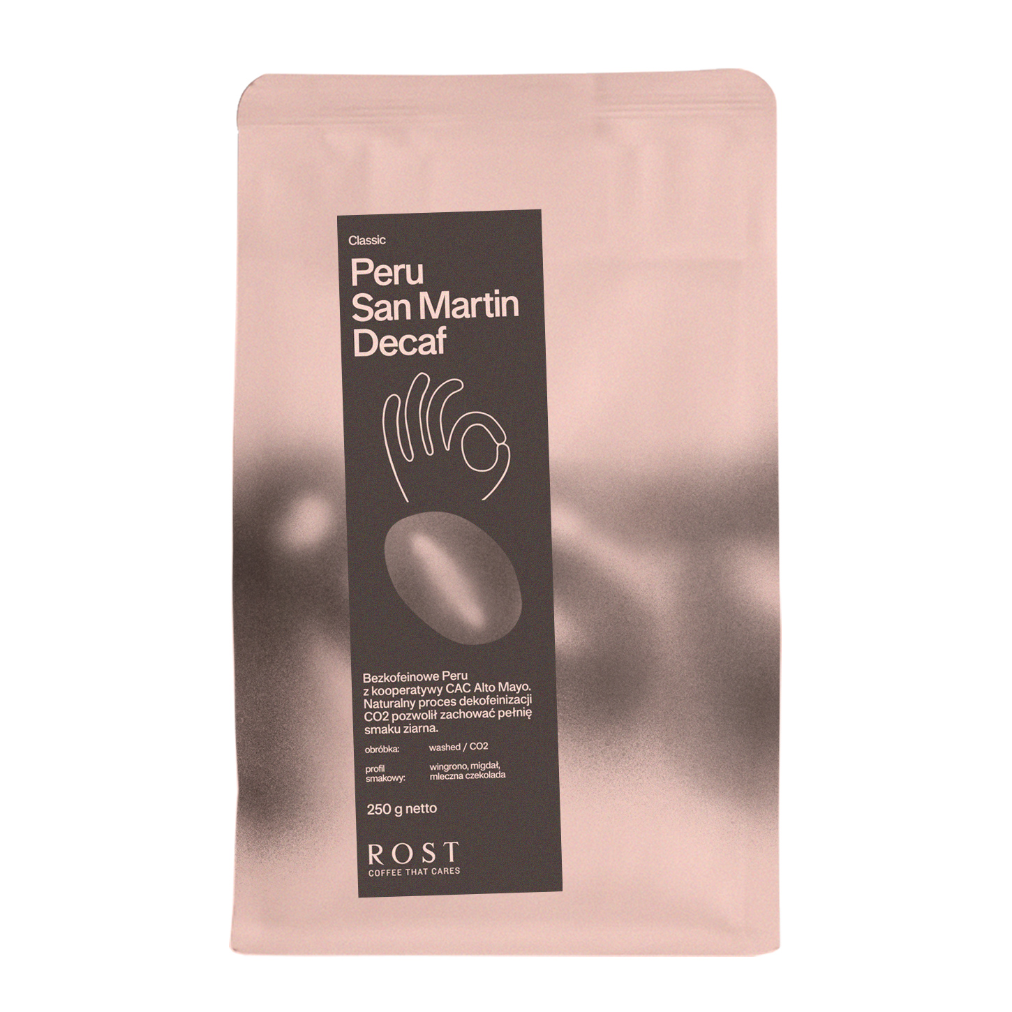 ROST - kawa ziarnista bezkofeinowa Peru San Martin Washed CO2 Filter 250 g