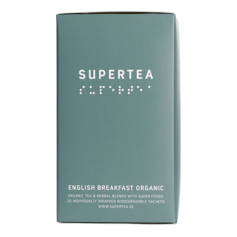Teministeriet - Supertea English Breakfast Organic - Herbata 20 Torebek