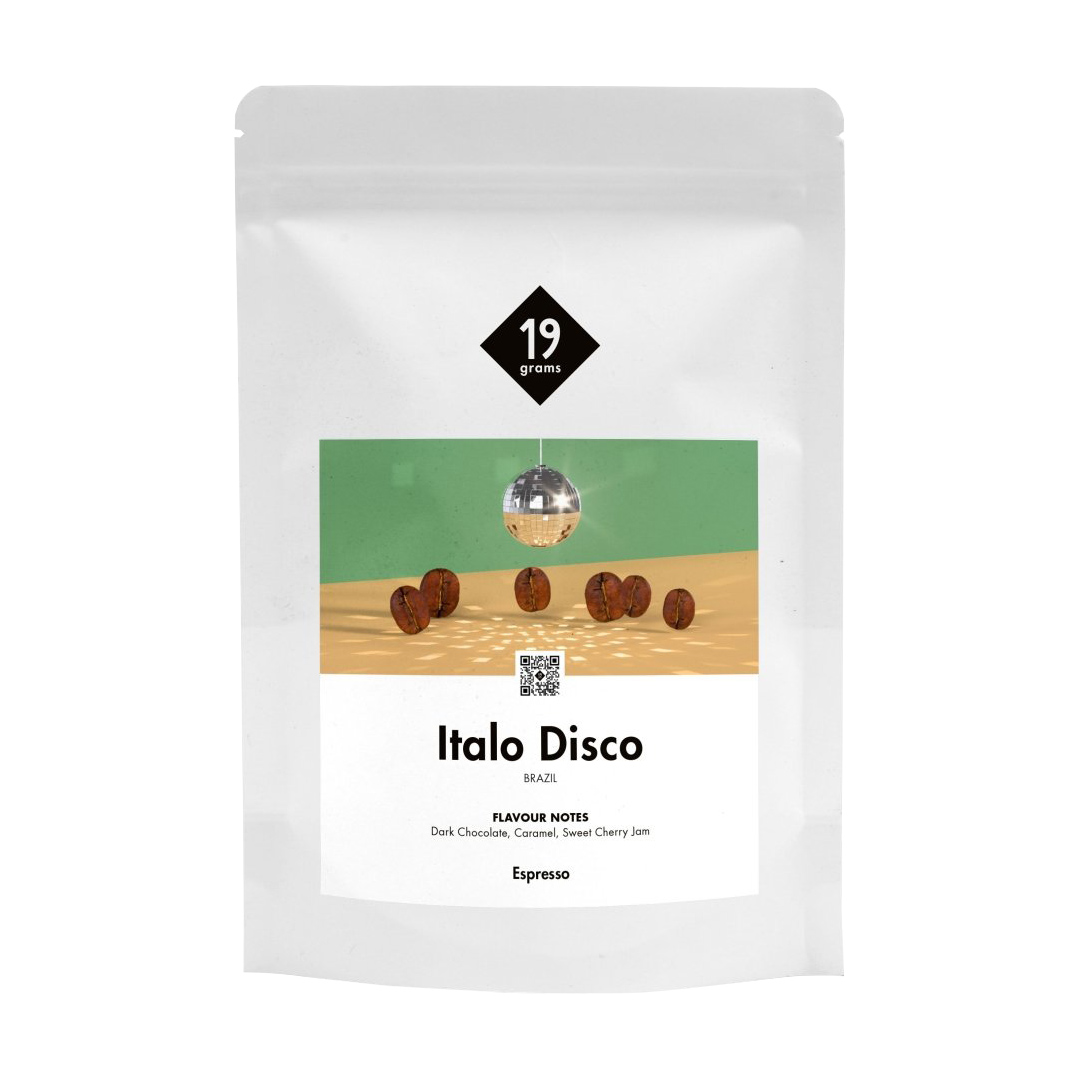 19grams - kawa ziarnista Brazylia Italo Disco Natural Espresso 250 g