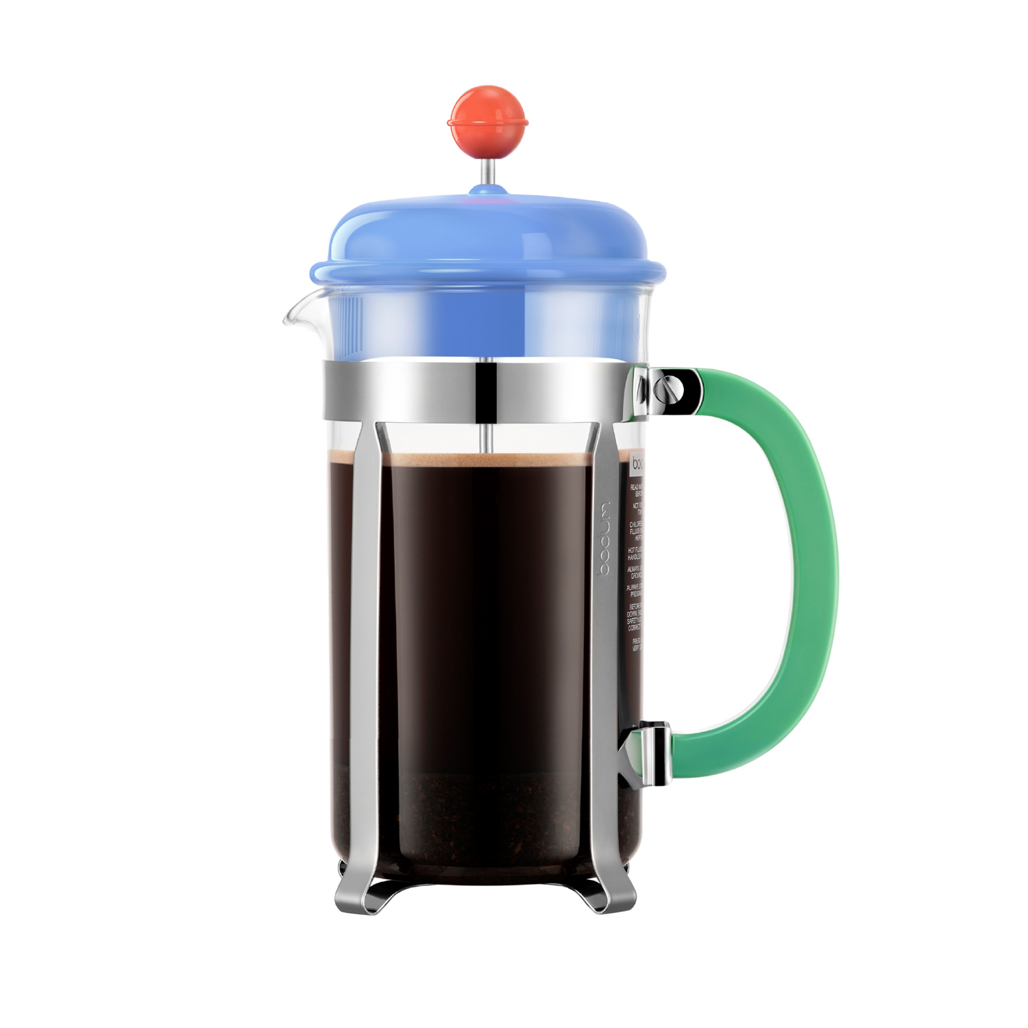 Bodum - French press Caffettiera Niebieski 1l