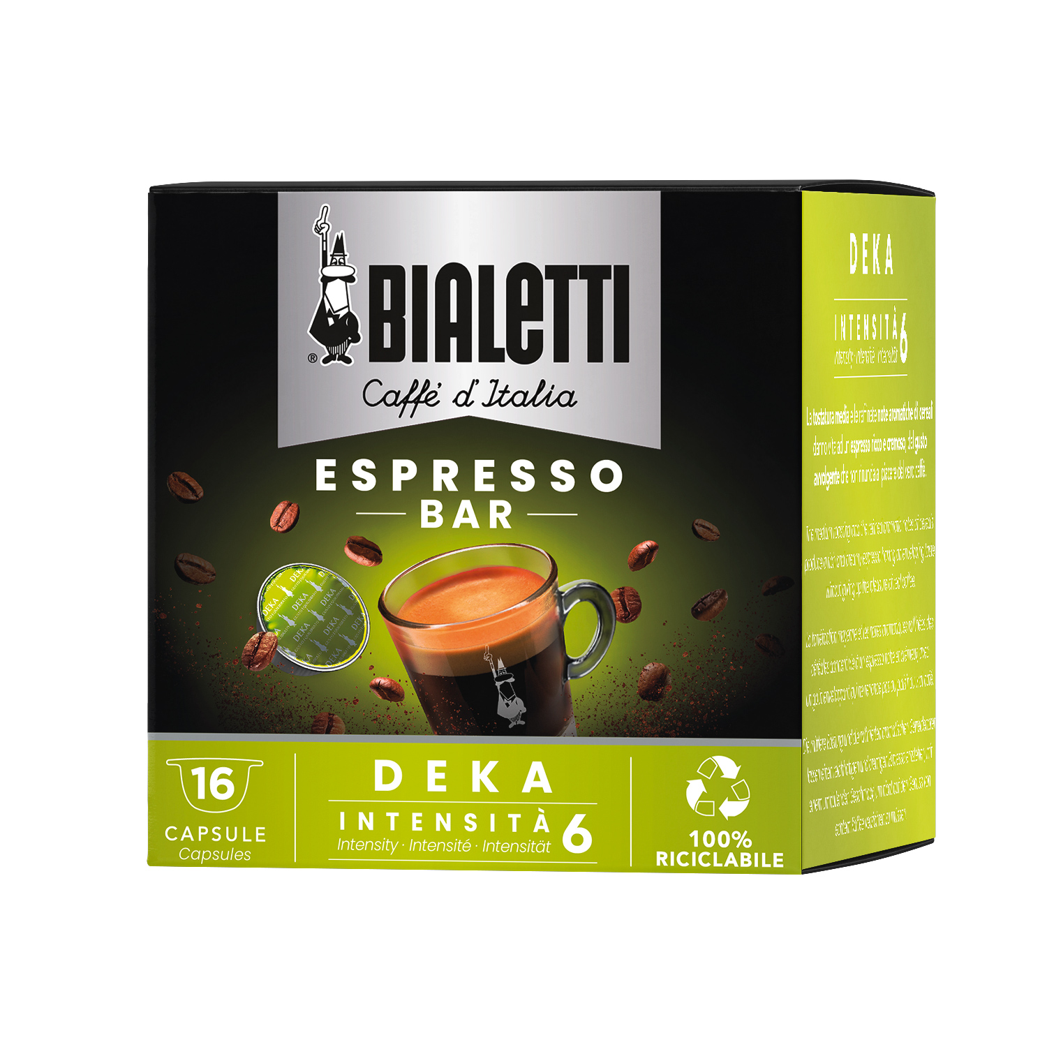 Bialetti - Deka - 16 Capsules