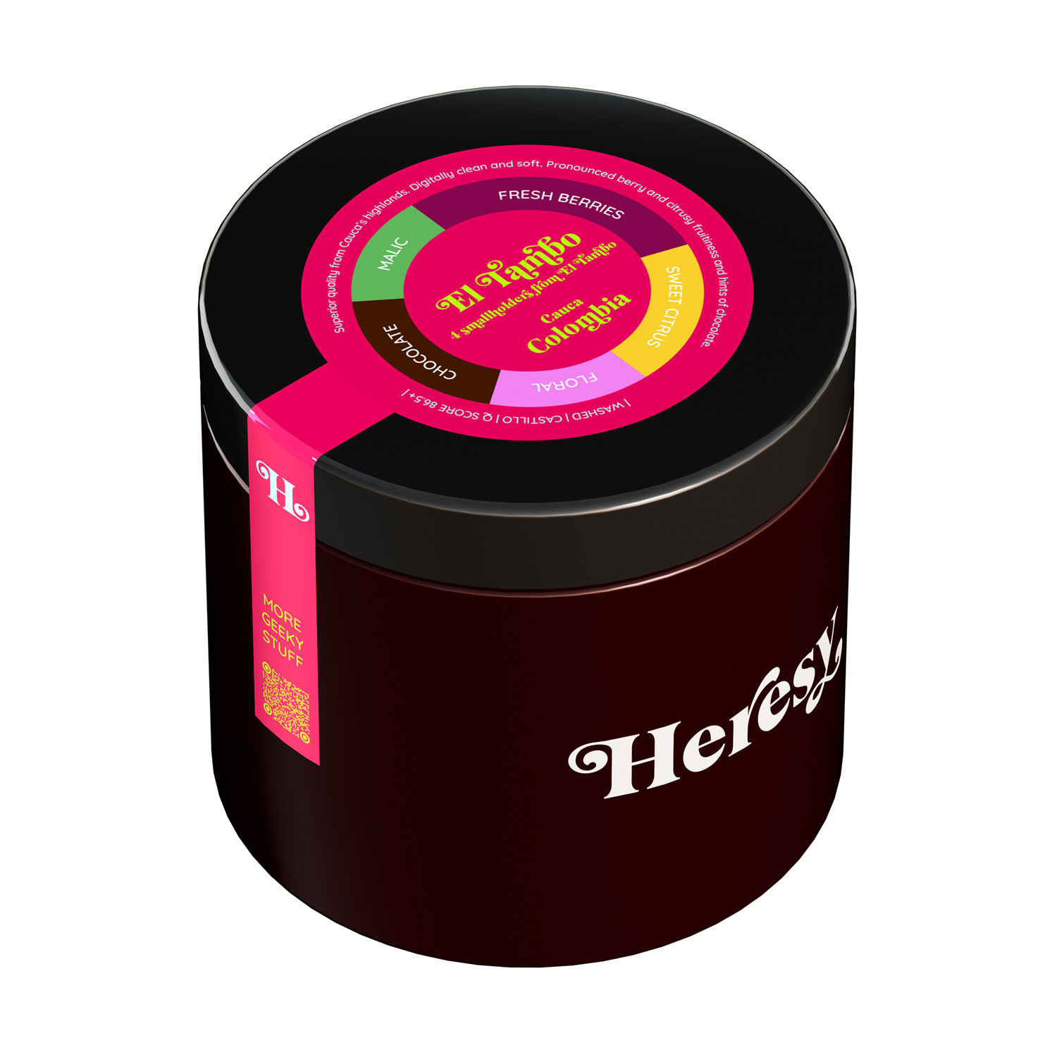 Heresy - kawa ziarnista Kolumbia El Tambo Washed Filter 252 g