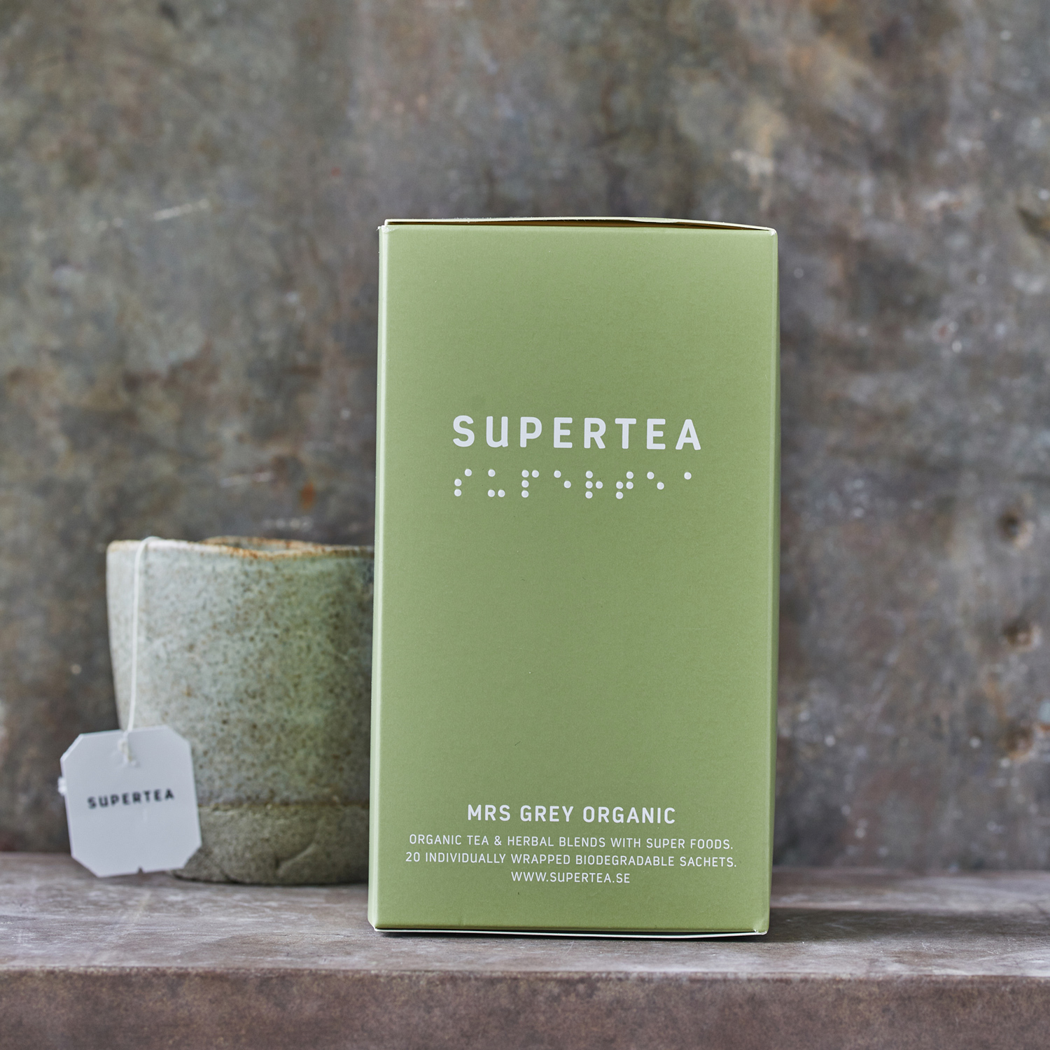 Teministeriet - Supertea Mrs Grey Organic - 20 Tea Bags