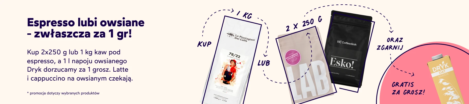 Espresso lubi owsiane