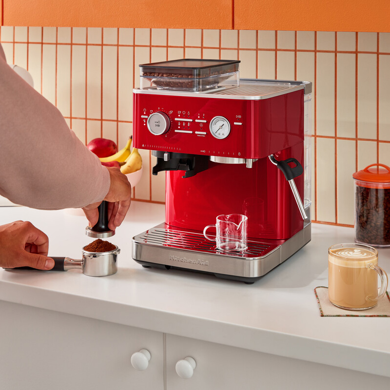 KitchenAid - Espresso Machine red