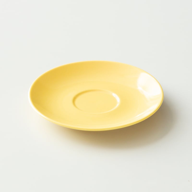 ORIGAMI - Aroma Ceramic Saucer Yellow