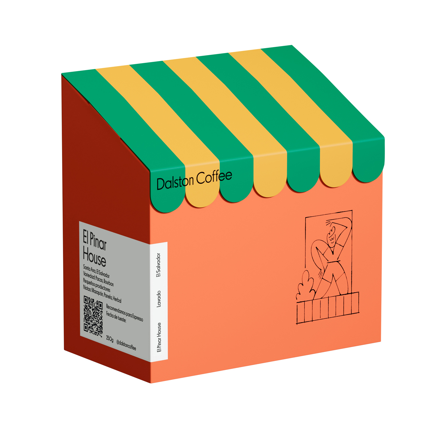 Dalston Coffee - kawa ziarnista Salwador El Pinar Washed Espreso 250 g