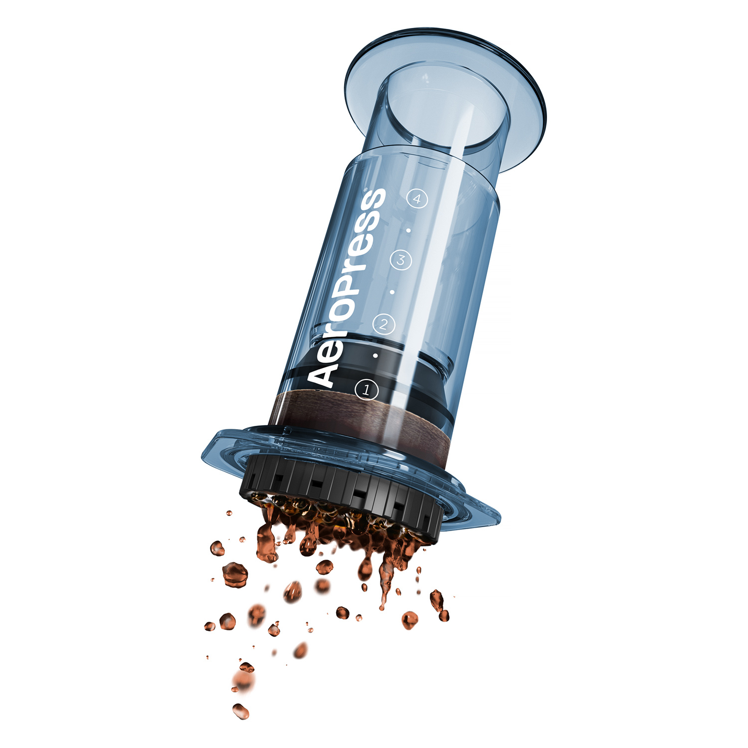 AeroPress - Clear Blue Coffee Maker