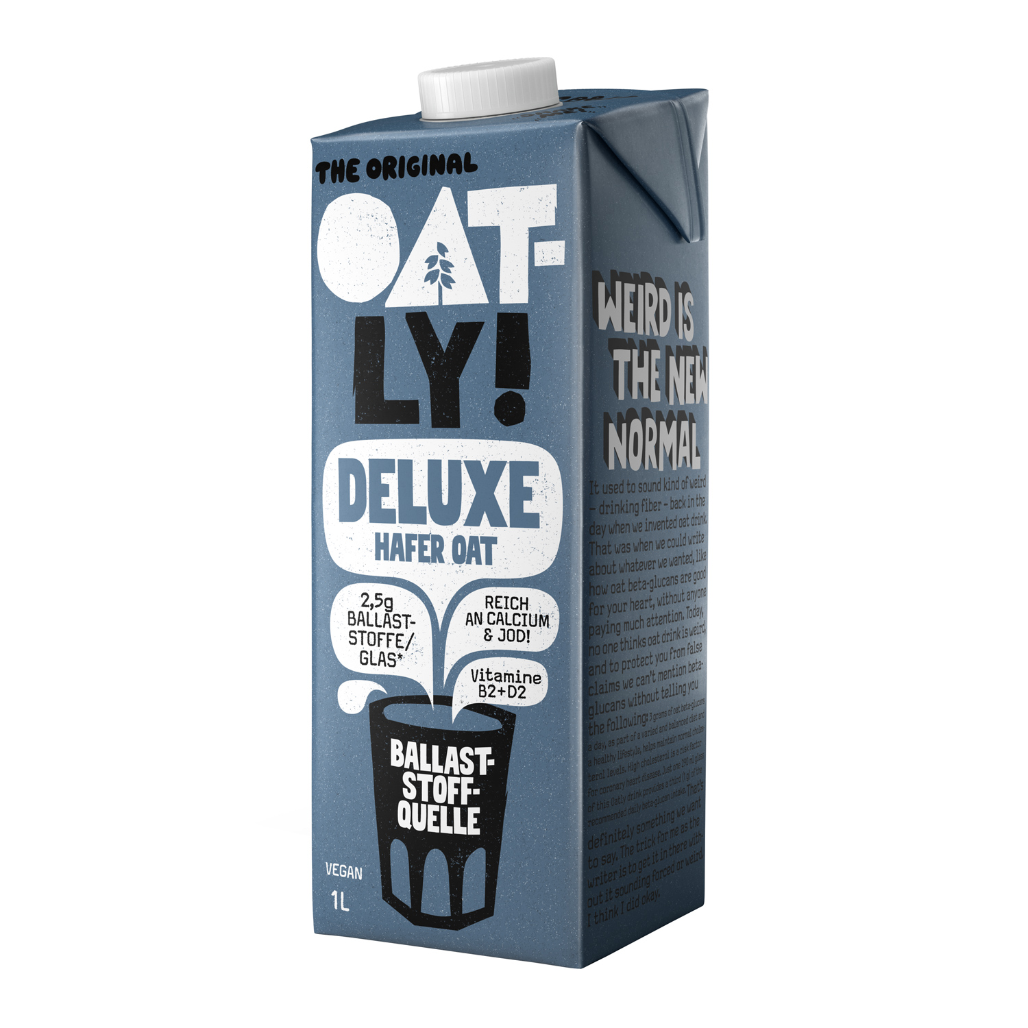 Oatly - Oat Drink Whole Delux 1L