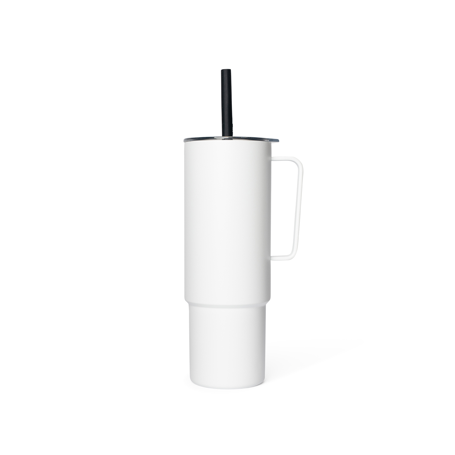 MiiR - All Day Straw Cup Biały - Kubek termiczny ze słomką 950ml