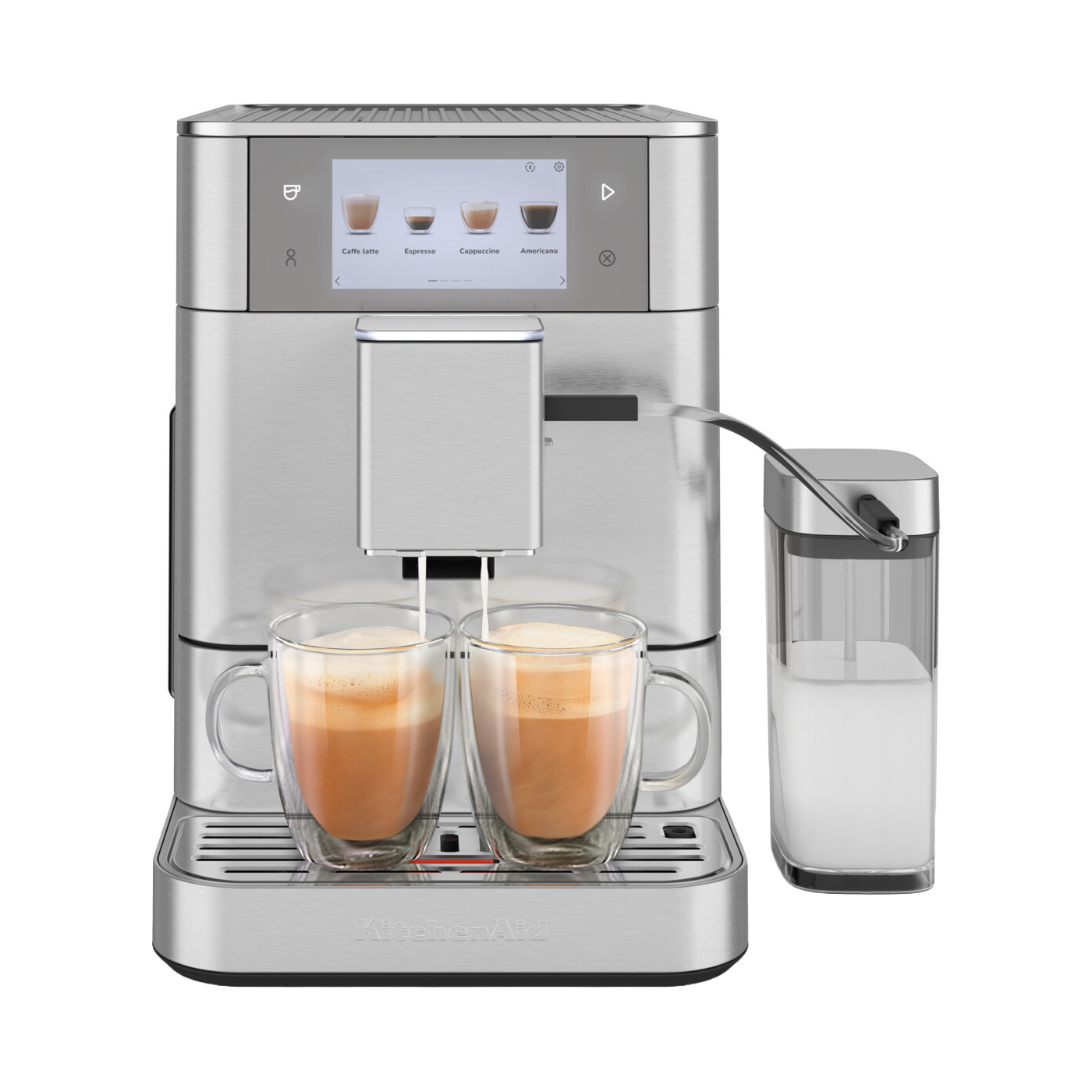 KitchenAid - Automatic Espresso Machine KF8 inox