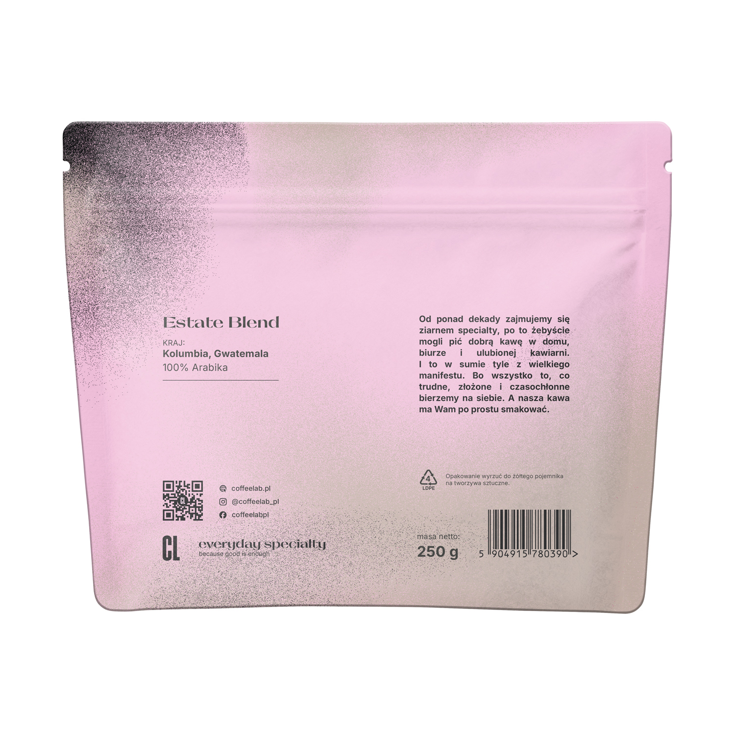 COFFEELAB - kawa ziarnista Estate Blend Espresso 250 g