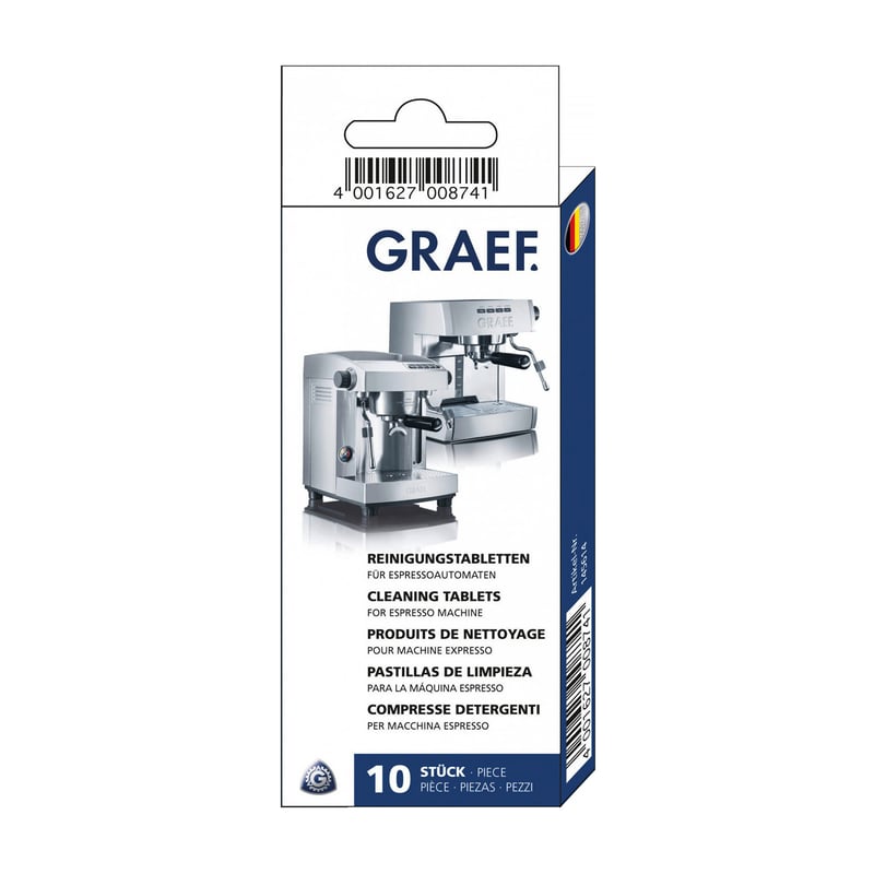 Graef - Cleaning Tablets For Filter Holder - 10 Pieces