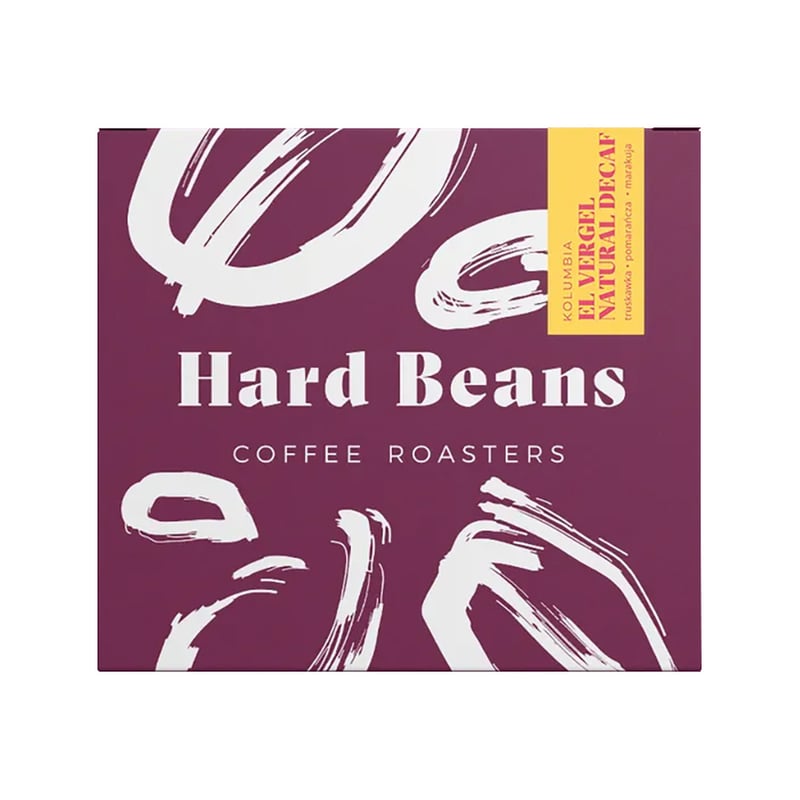 Hard Beans - Kolumbia El Vergel Natural Decaf Filter - Kawa bezkofeinowa 250g