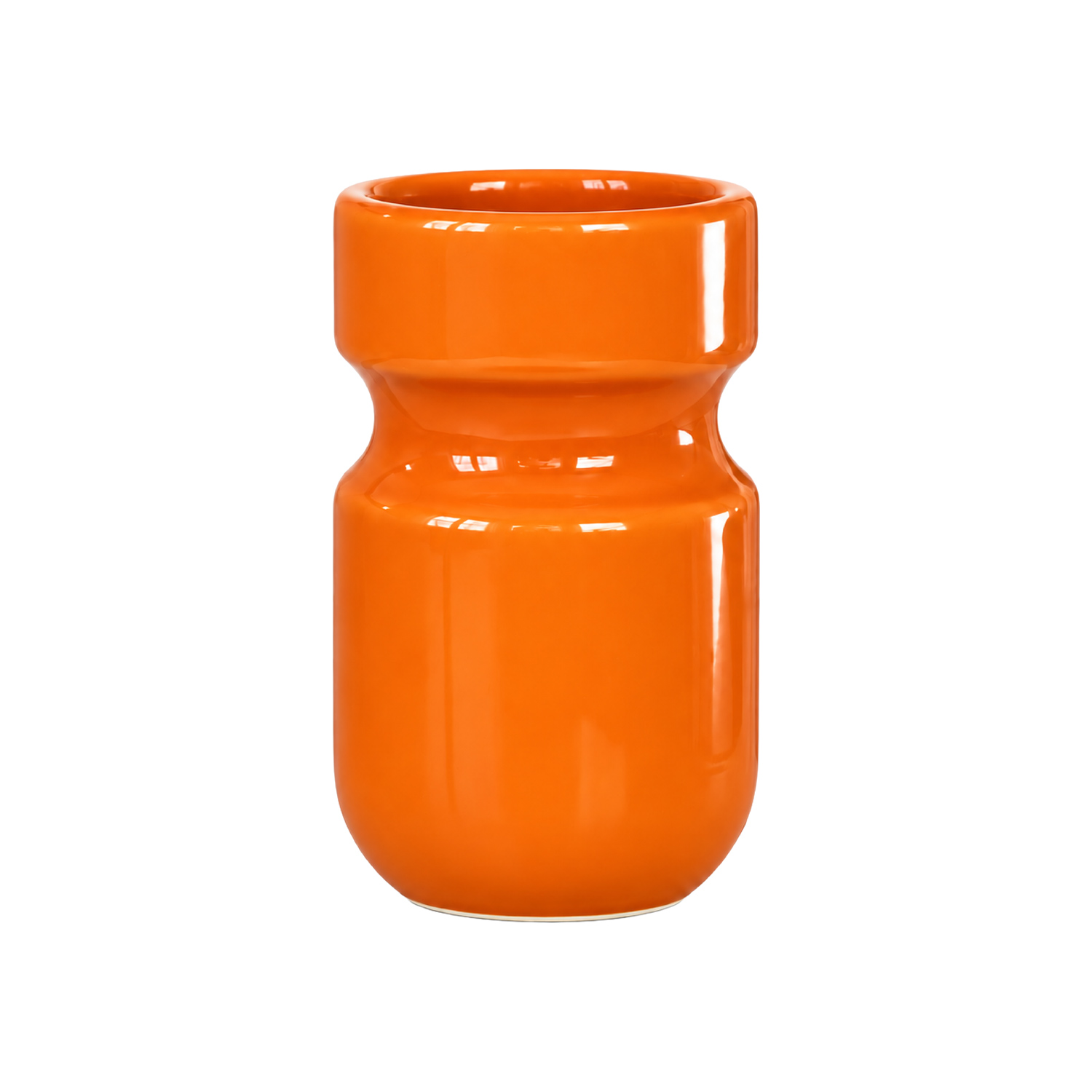 NOT.BAD x Coffeedesk - kubek ceramiczny BAD DOSE pomarańczowy 450 ml