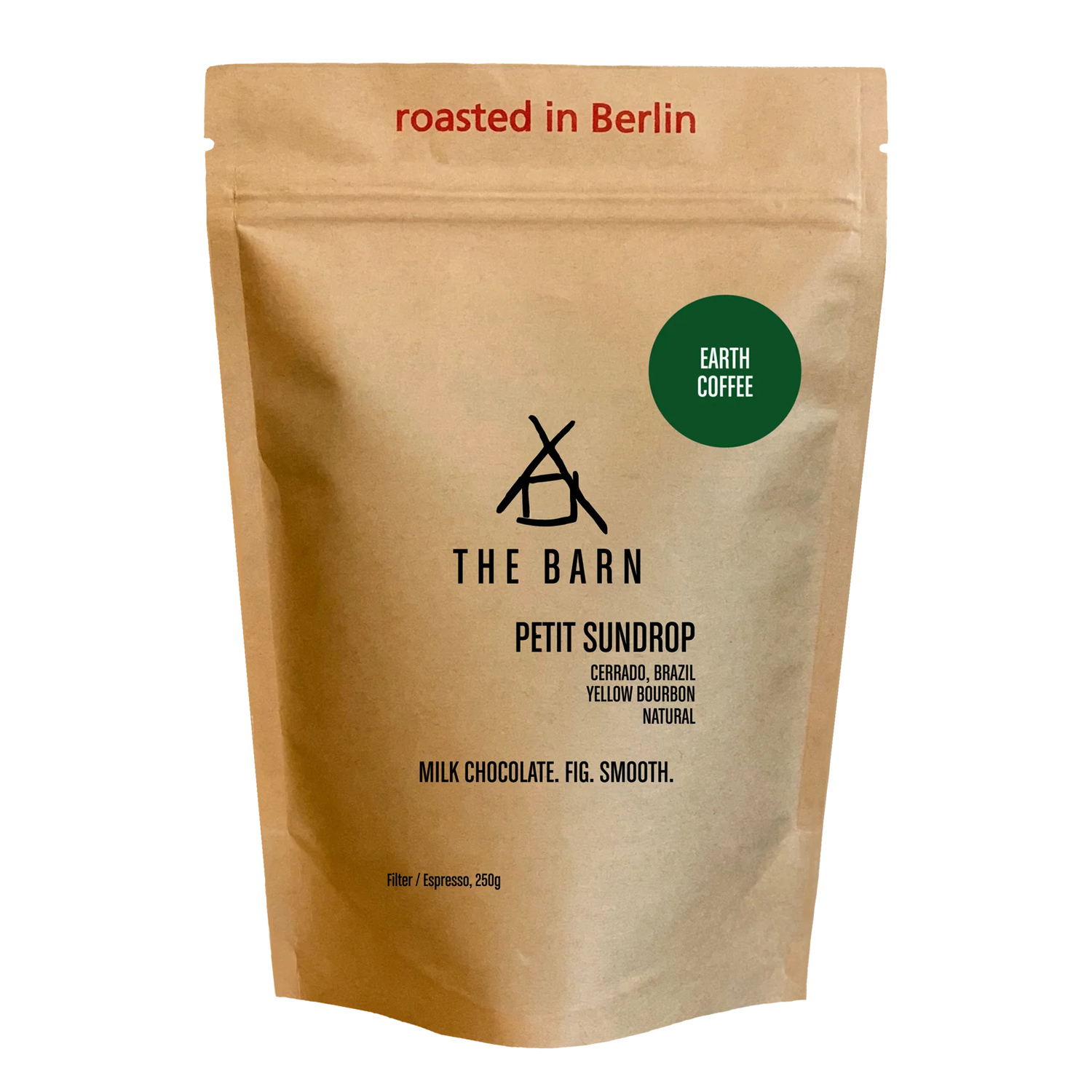 The Barn - Brazil Earth Coffee Natural Omniroast 250 g