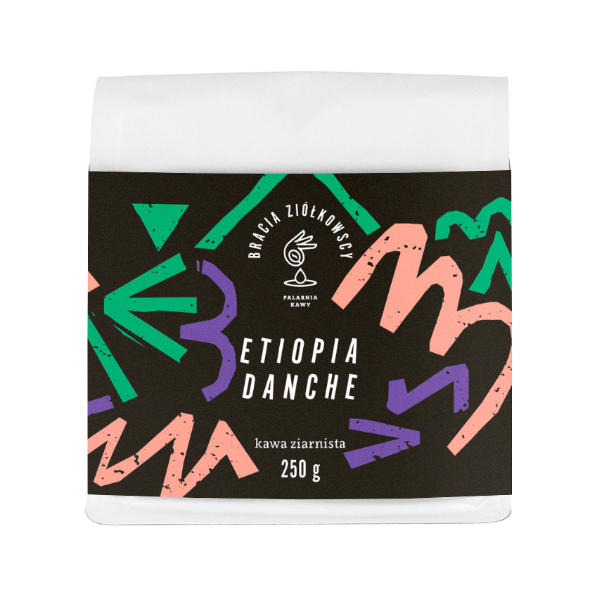 Bracia Ziółkowscy - kawa ziarnista Etiopia Danche Natural Espresso 250 g