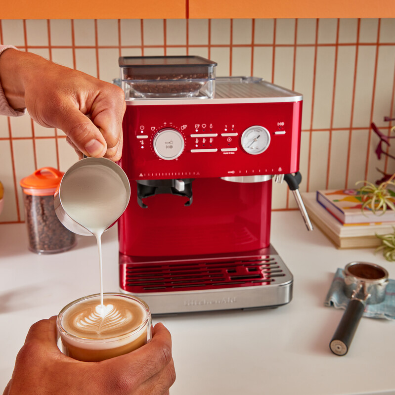 KitchenAid - Espresso Machine red