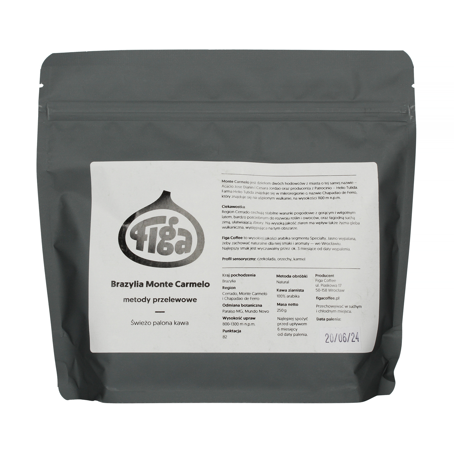 Figa Coffee - Brazil Monte Carmelo Espresso 250g