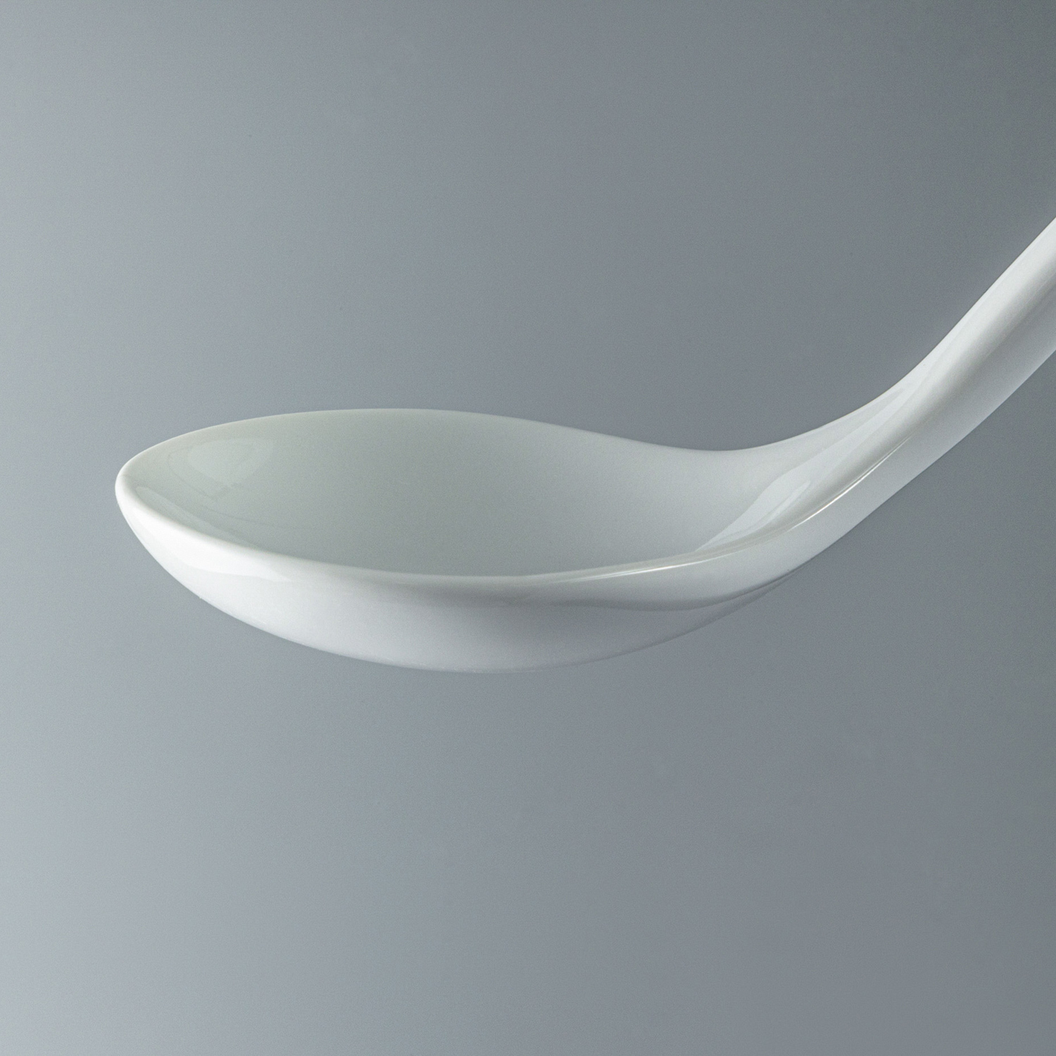 ORIGAMI - Ceramic Cupping Spoon - White