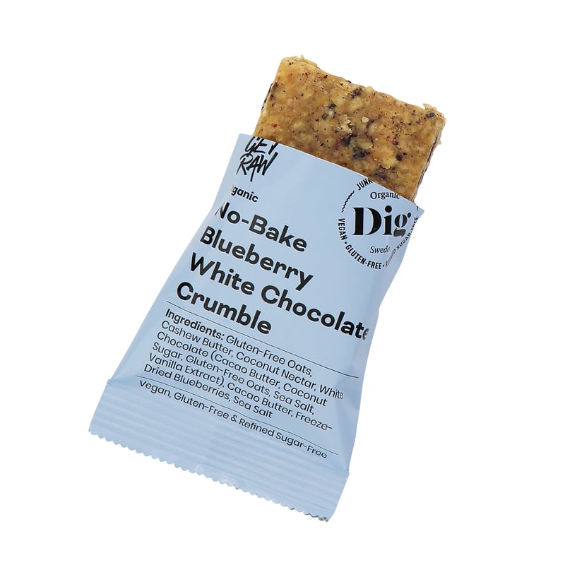 Dig - Baton White Chocolate Blueberry Crumble 35g