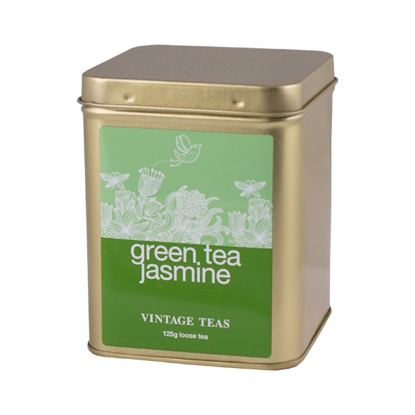 Vintage Teas Green Tea Jasmine - 125g tin