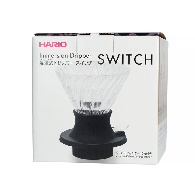 Hario - Immersion Switch Coffee Dripper + filters