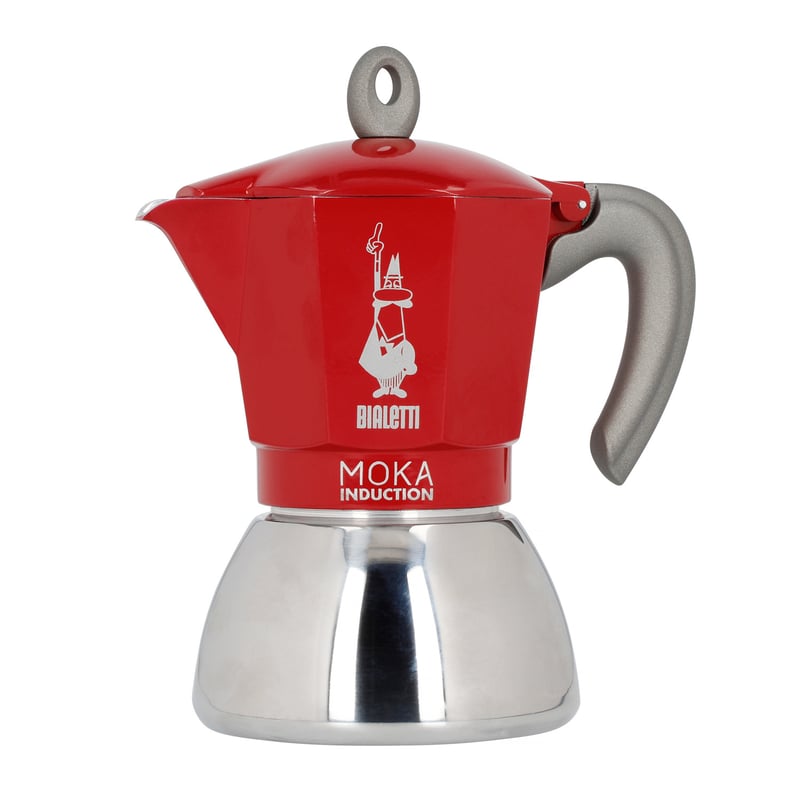 Bialetti New Moka Induction 6tz Red