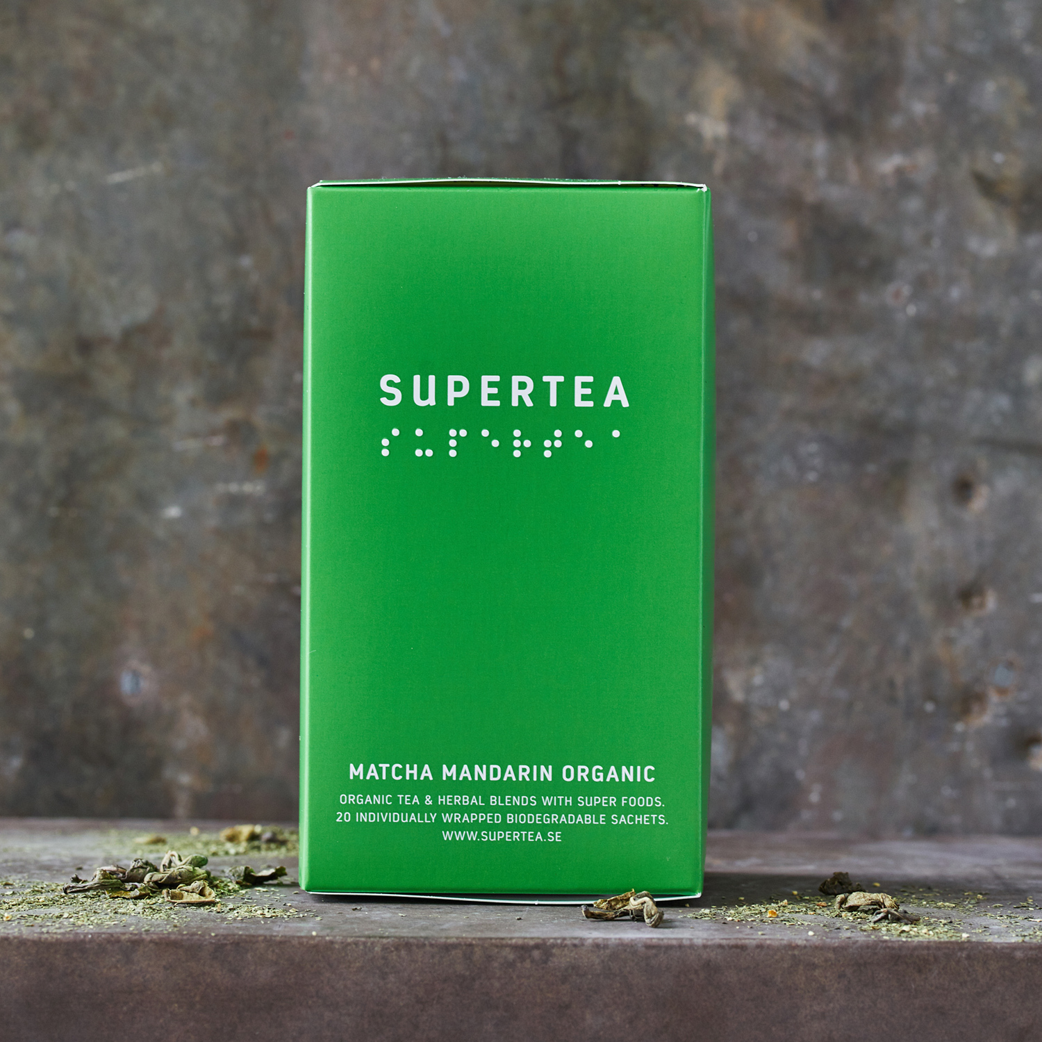 Teministeriet - Supertea Matcha Mandarin Organic - 20 Tea Bags