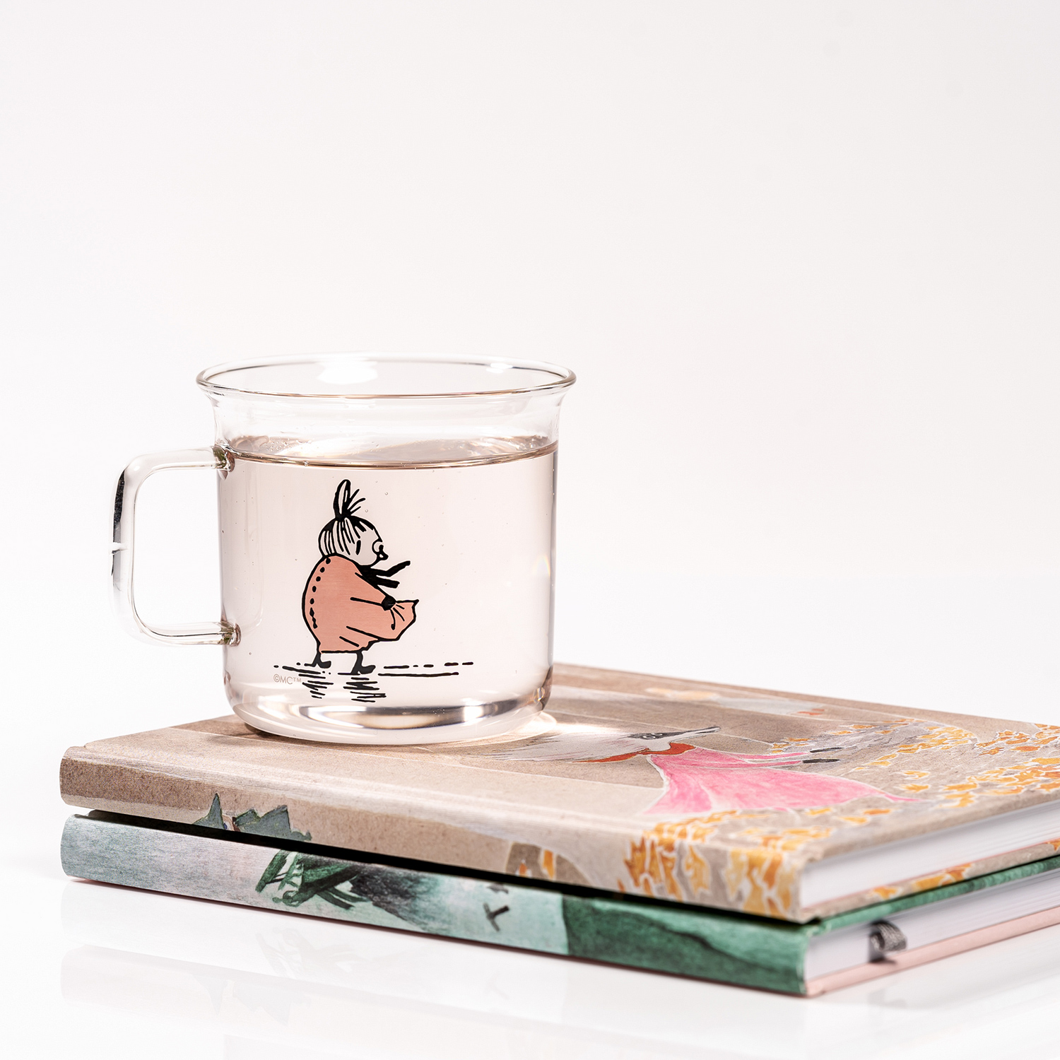 Moomin - Little My Glass Mug 350ml Transparent