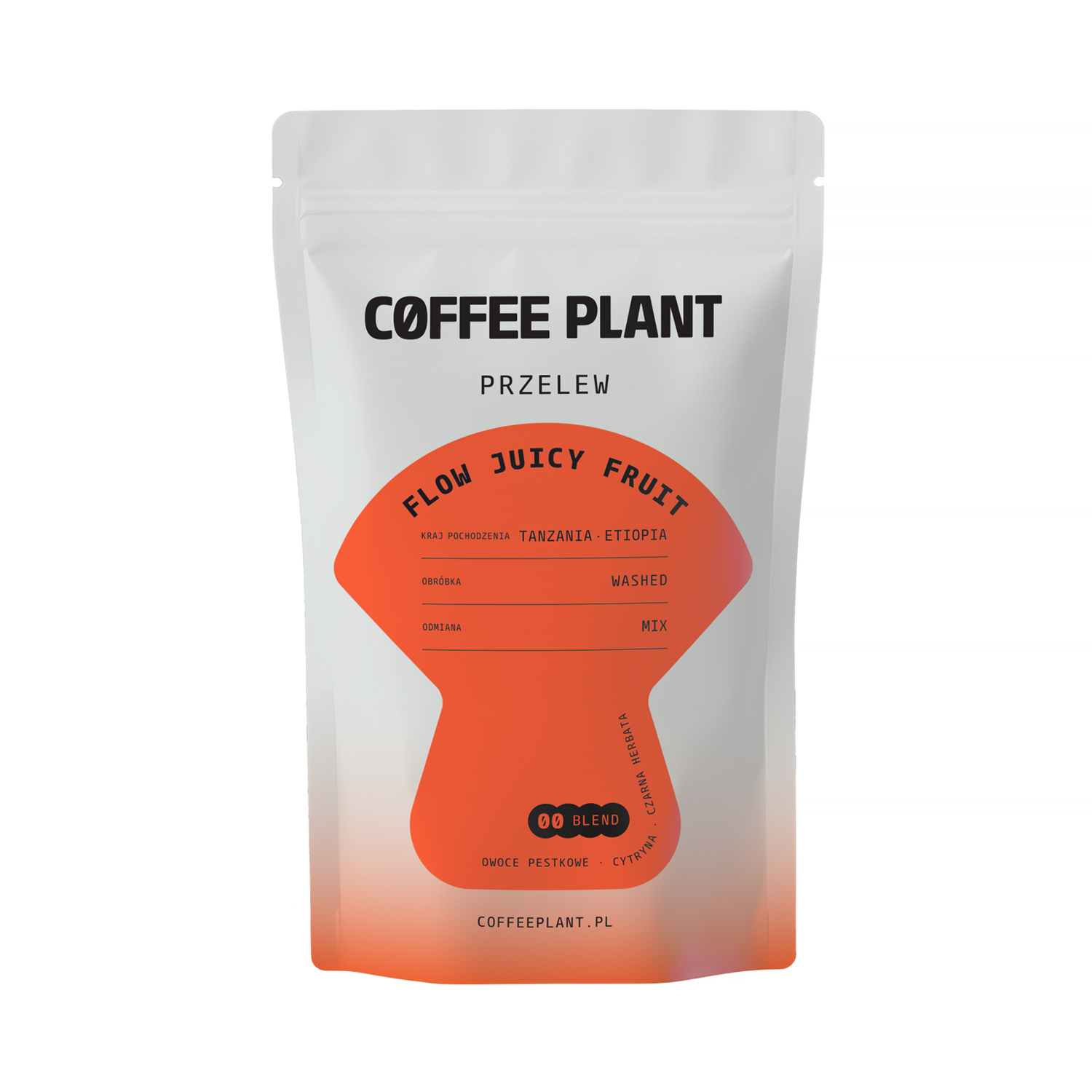COFFEE PLANT - kawa ziarnista FLOW Juicy Fruit Filter 100 g