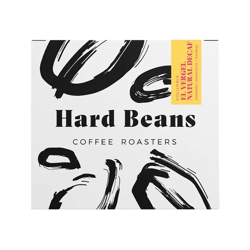 Hard Beans - Kolumbia El Vergel Natural Decaf Espresso - Kawa Bezkofeinowa 250g