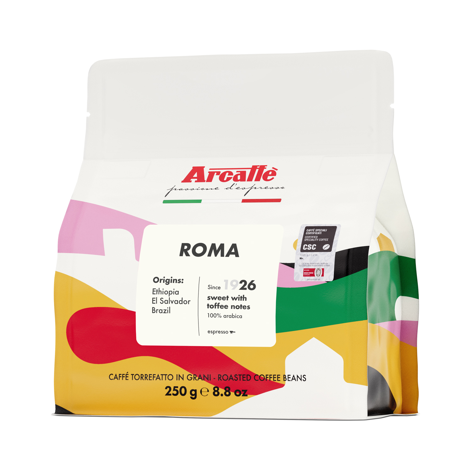 Arcaffe - kawa ziarnista Roma 250 g