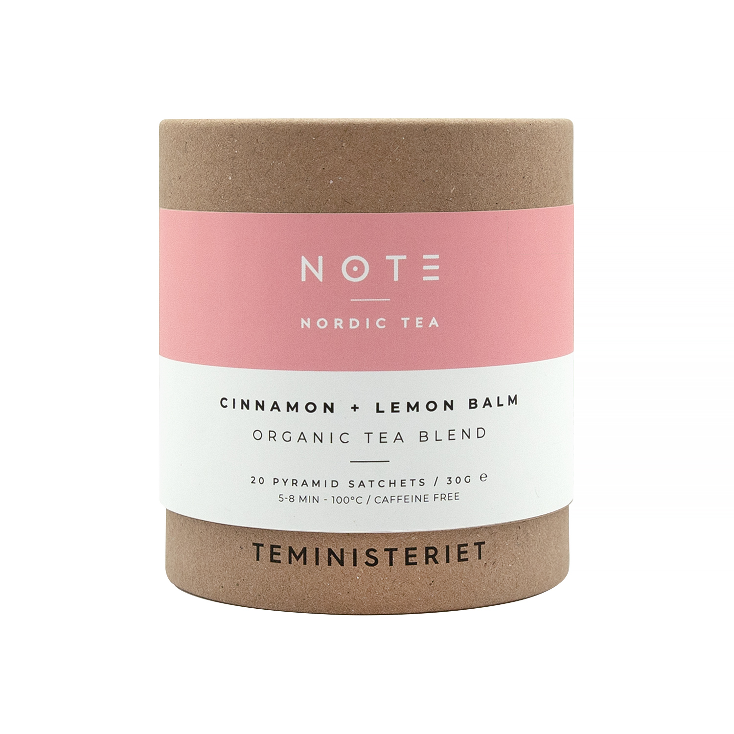 Teministeriet - NOTE Cinnamon Lemon Balm Organic - Herbata 20 Torebek