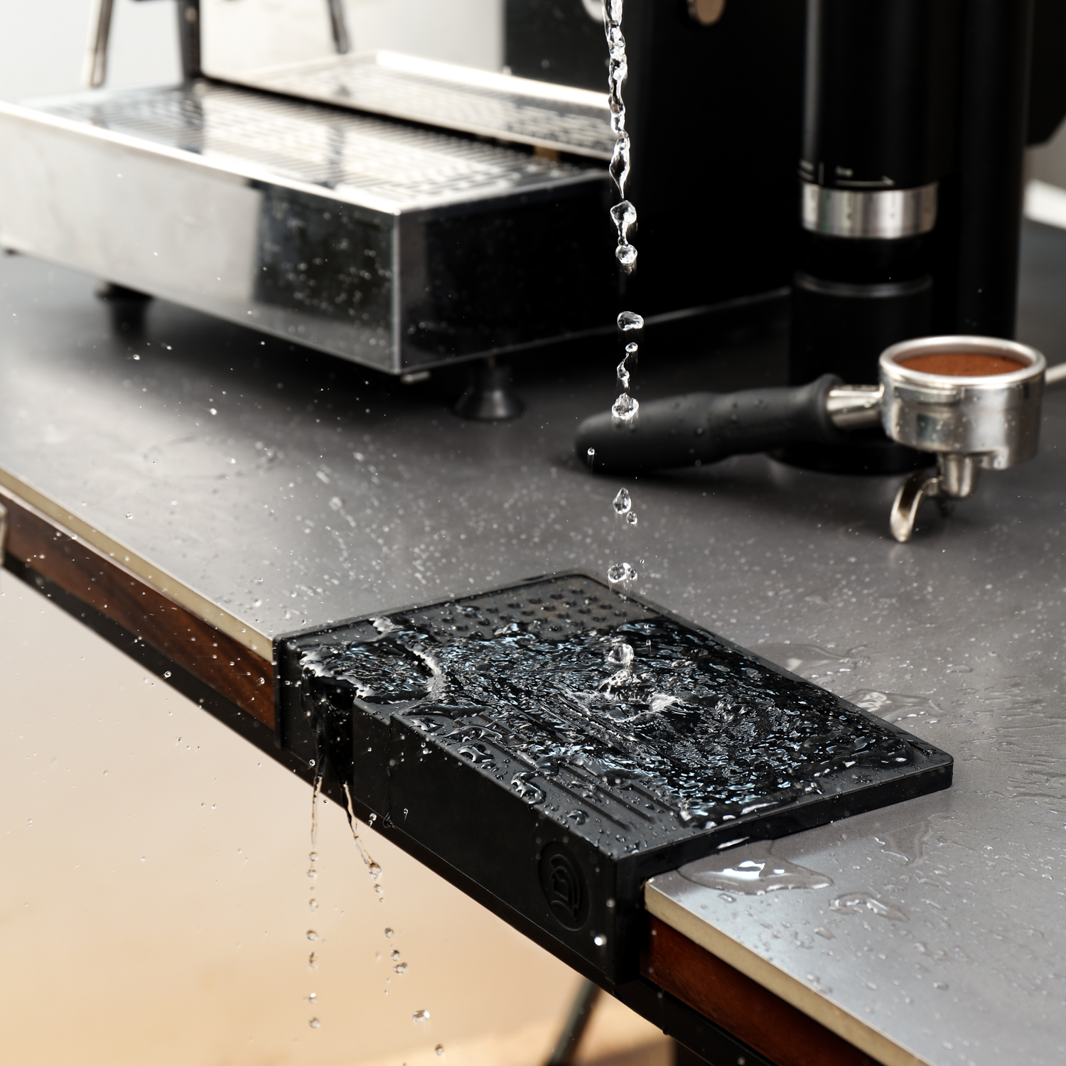 zeroHero - Mata tampingowa Espresso Tamper Mat czarna