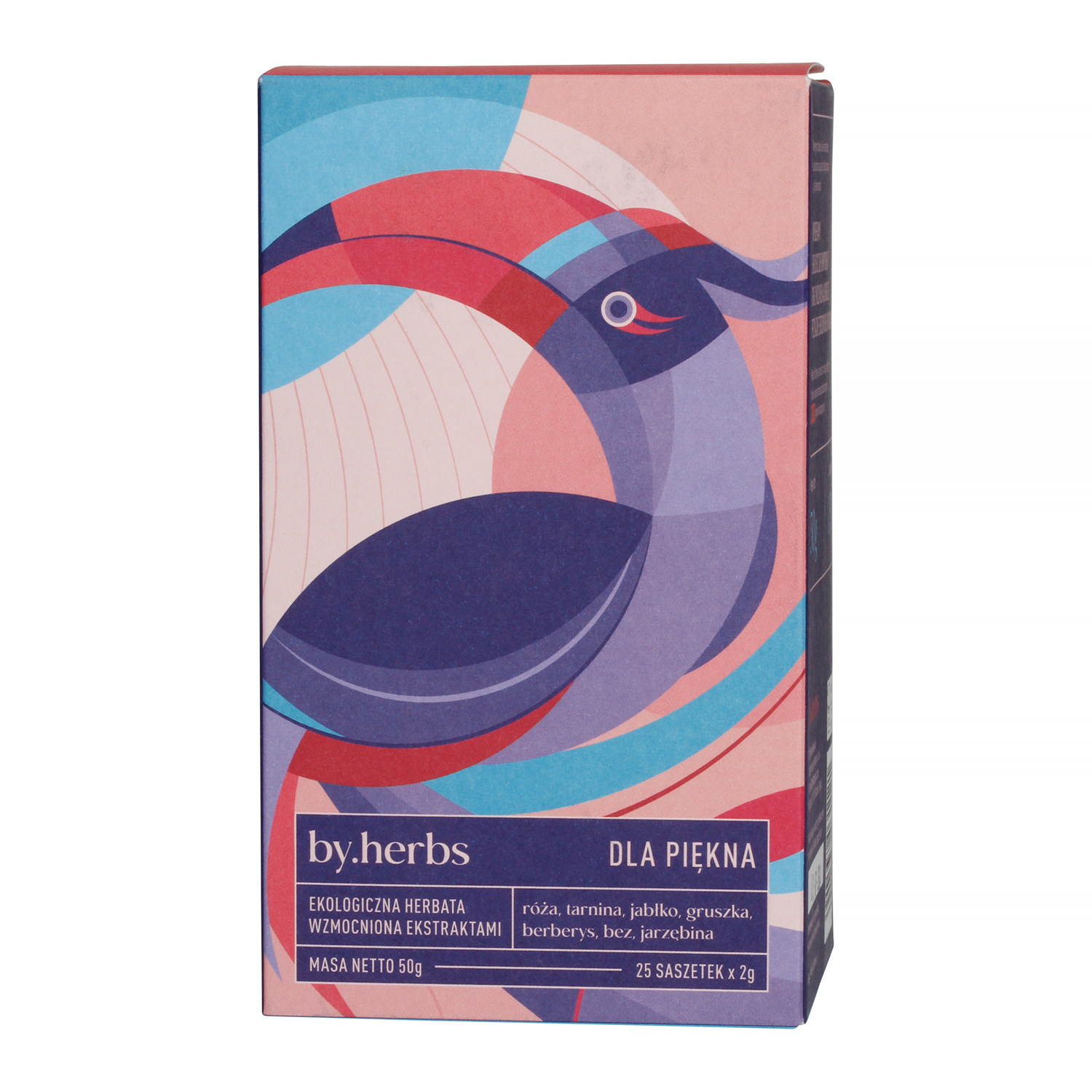 By.herbs - Dla Piękna - Herbal Infusion - 25 Tea Bags