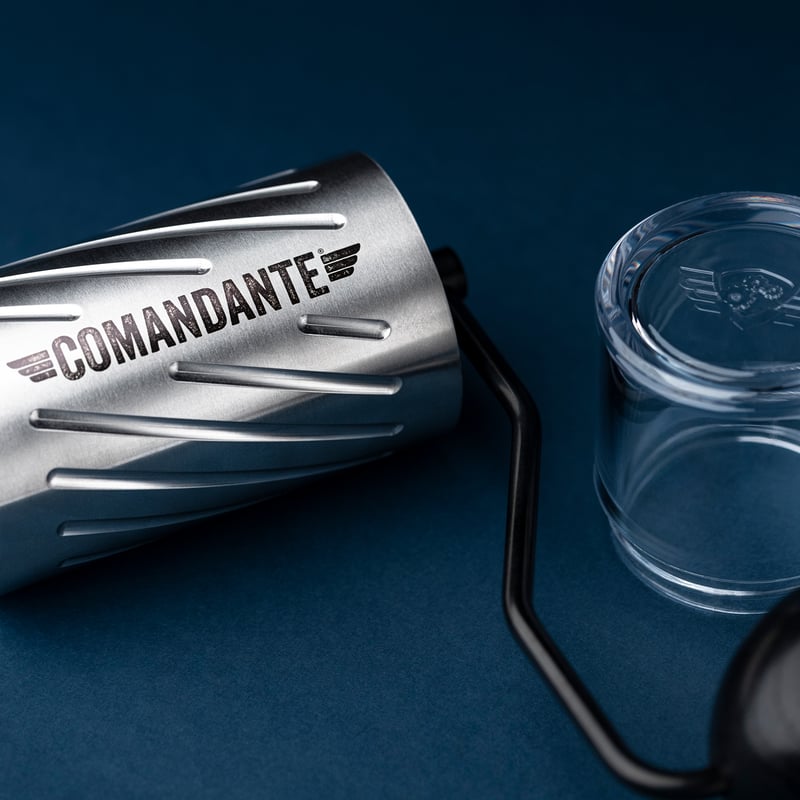 Comandante - Młynek C60 Baracuda Brushed Steel