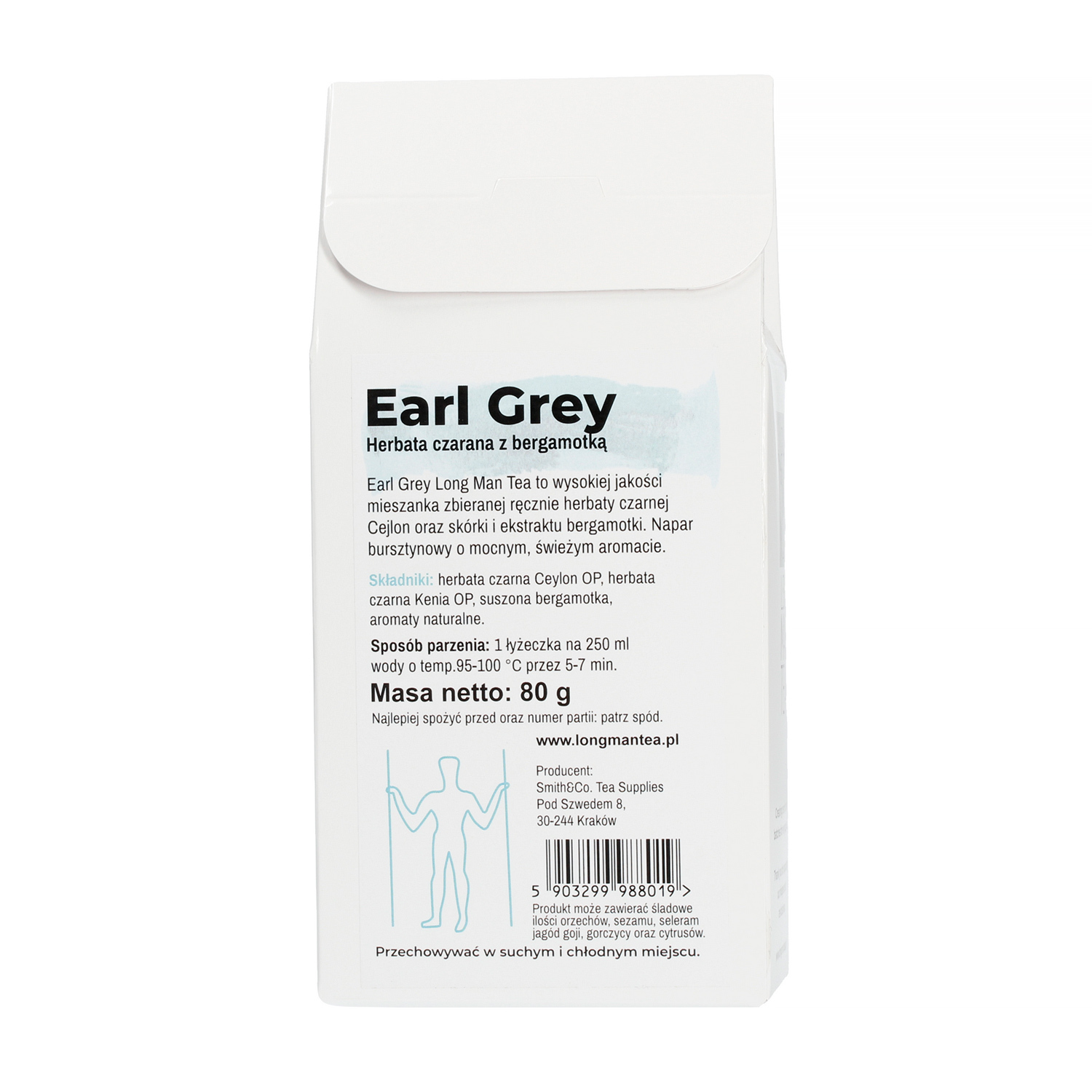 Long Man Tea - Earl Grey - Loose tea - 80g