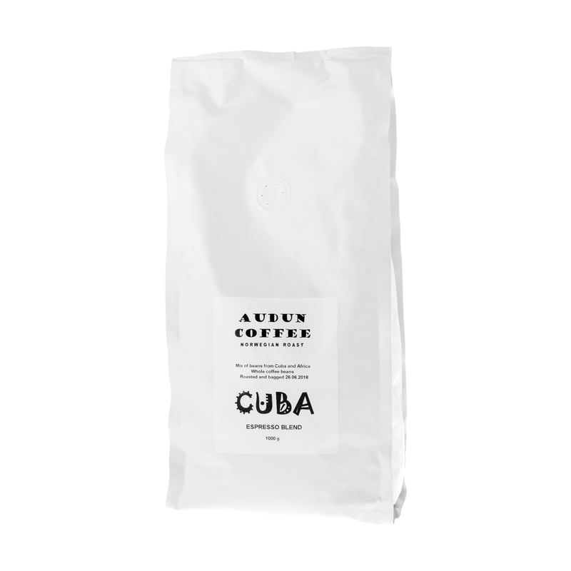 Audun Coffee - Cuba Espresso Blend 1kg
