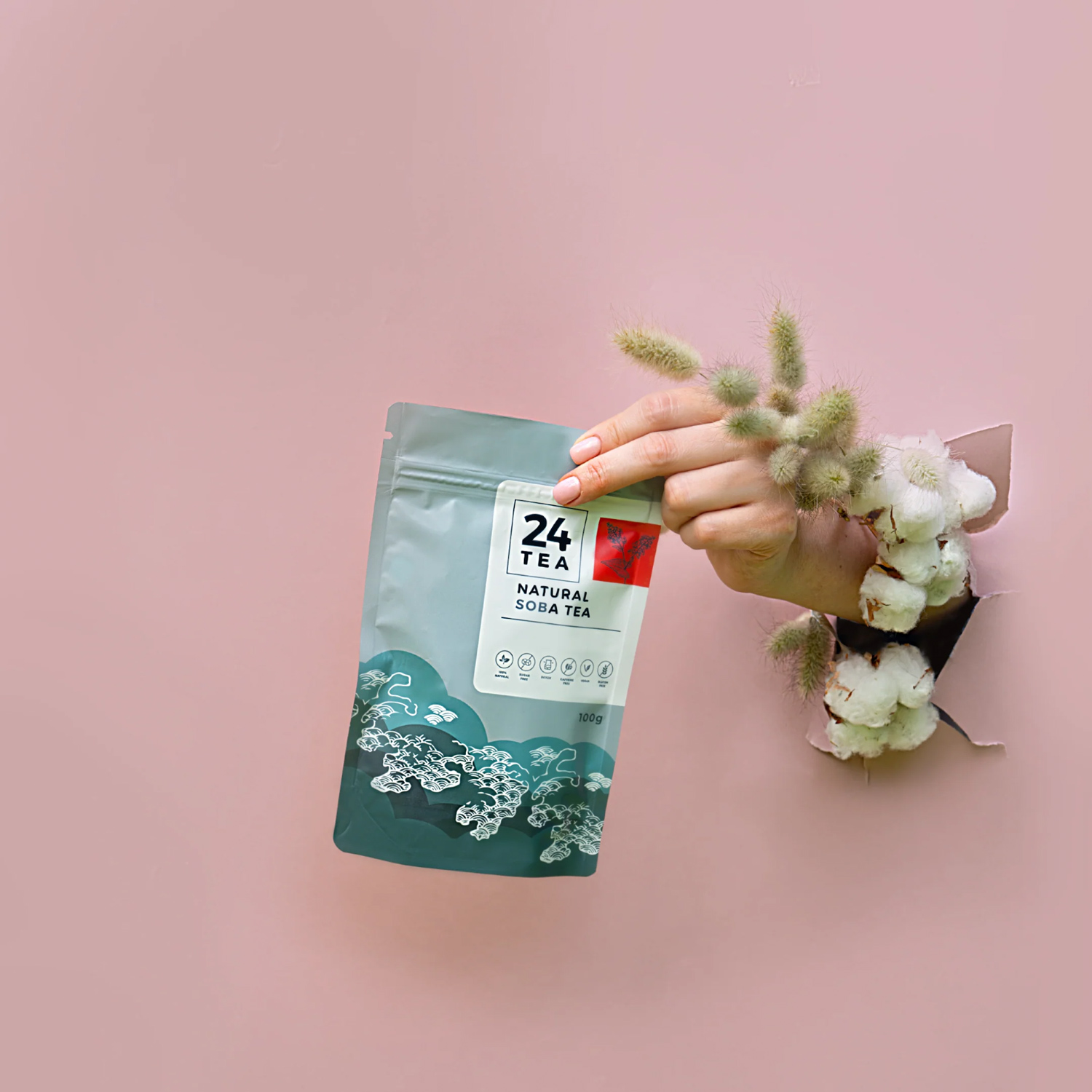 24tea - Natural Soba Tea 100 g