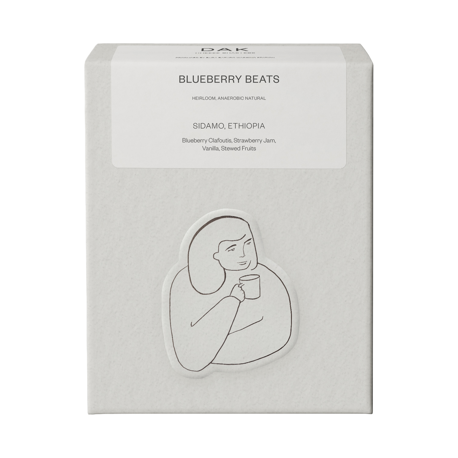 DAK Coffee Roasters - Ethiopia Blueberry Beats Anearobic Natural Filter 250 g