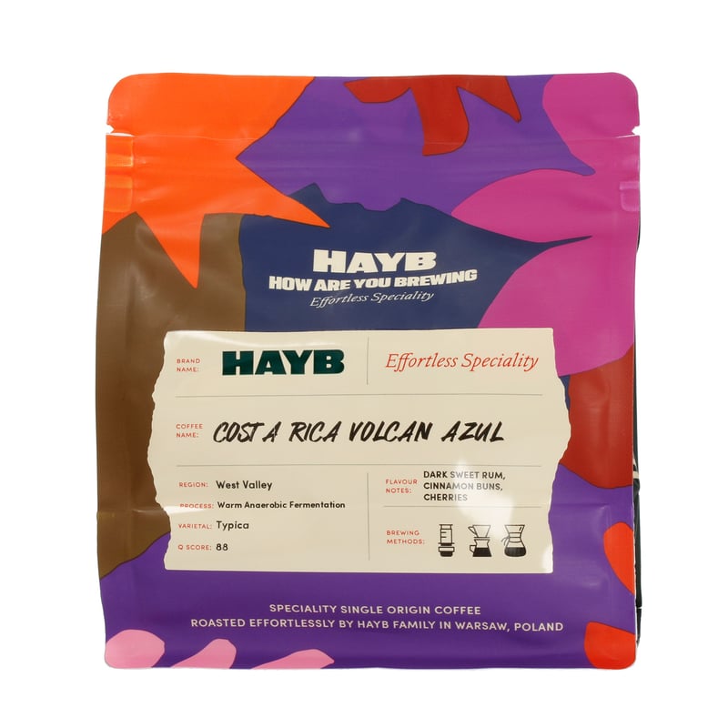 HAYB - Costa Rica Volcan Azul Warm Anaerobic Filter 250g