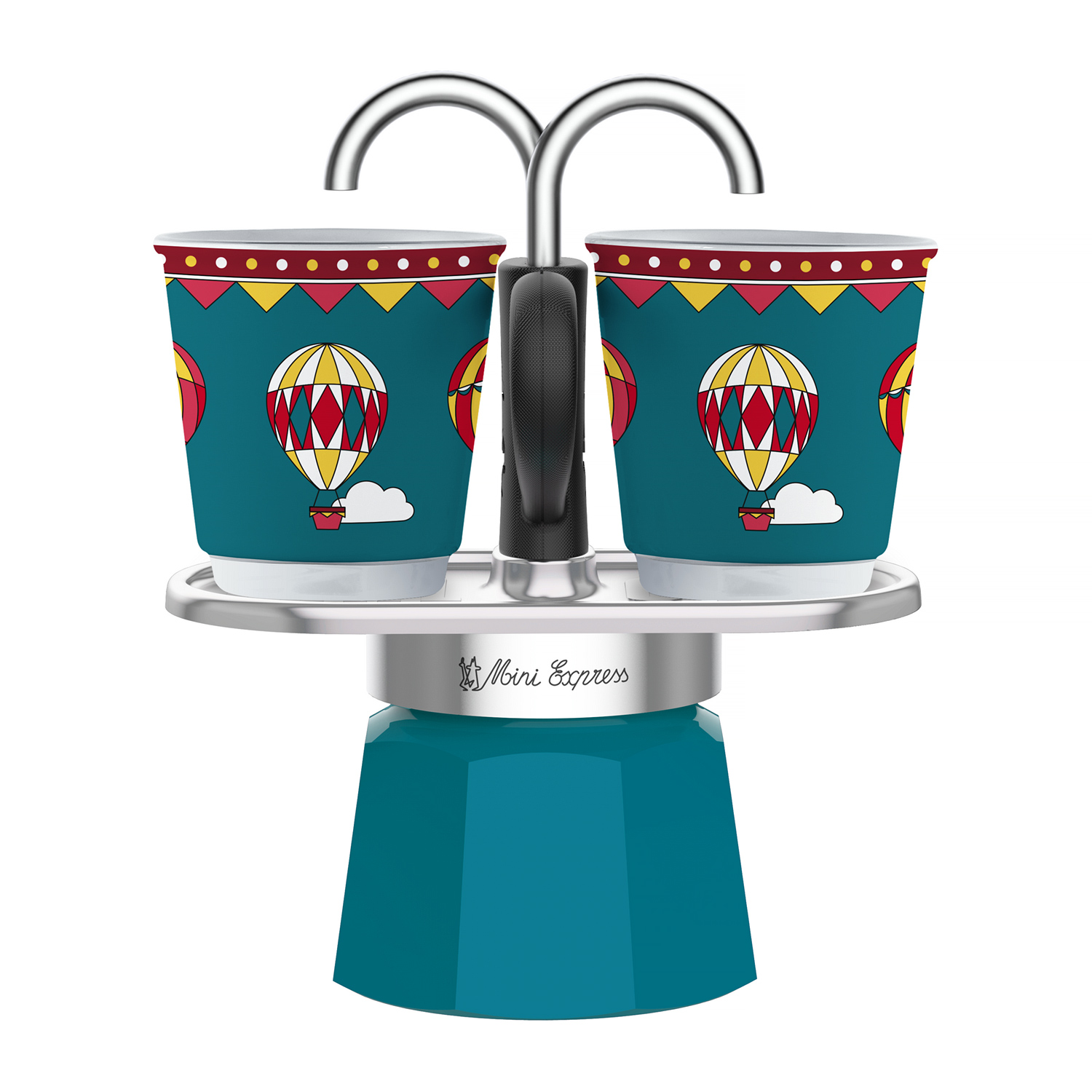 Bialetti - Mini Express Winter Wonderland 2tz + 2 Cups