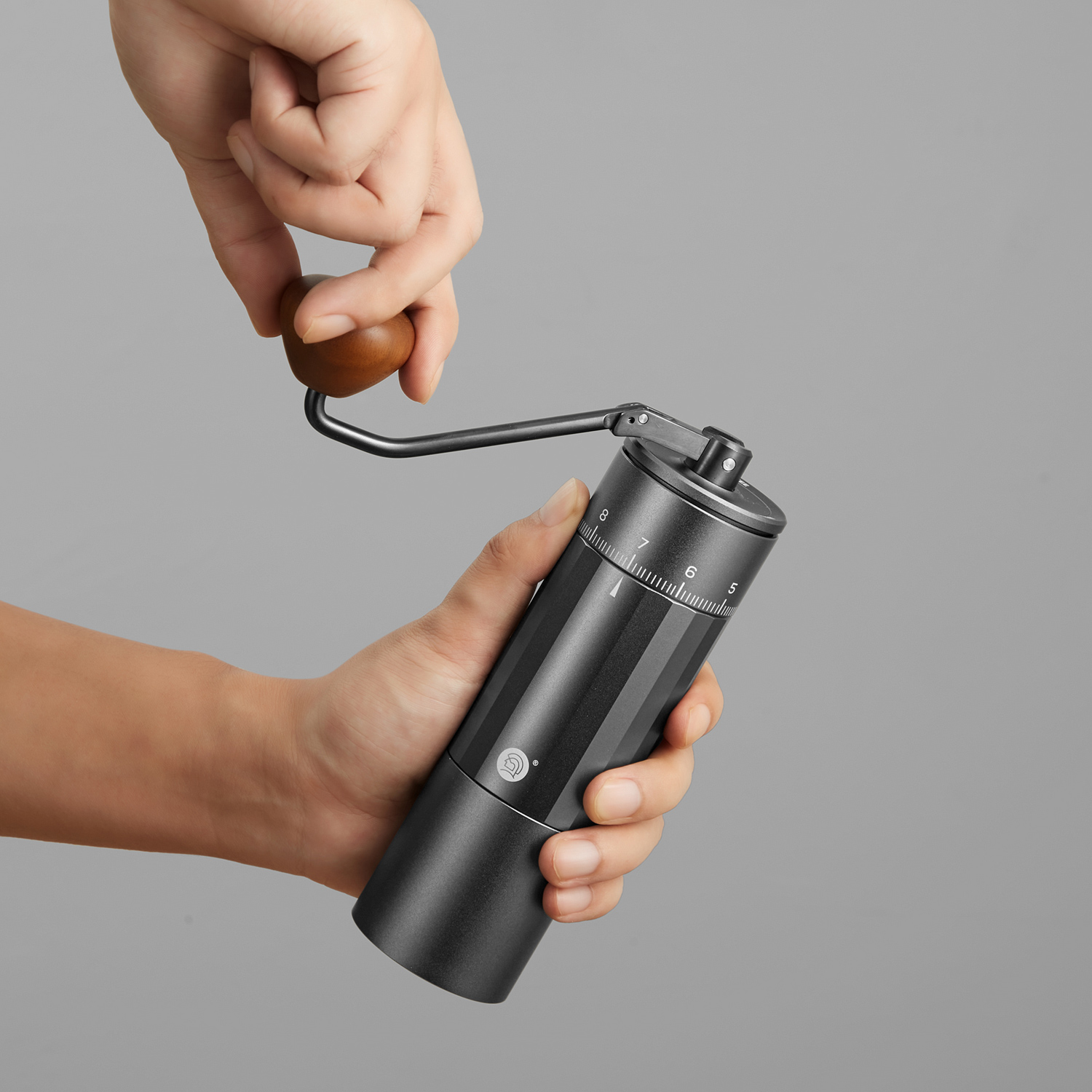 zeroHero - Z5 X-Fold - Młynek ręczny - Szary