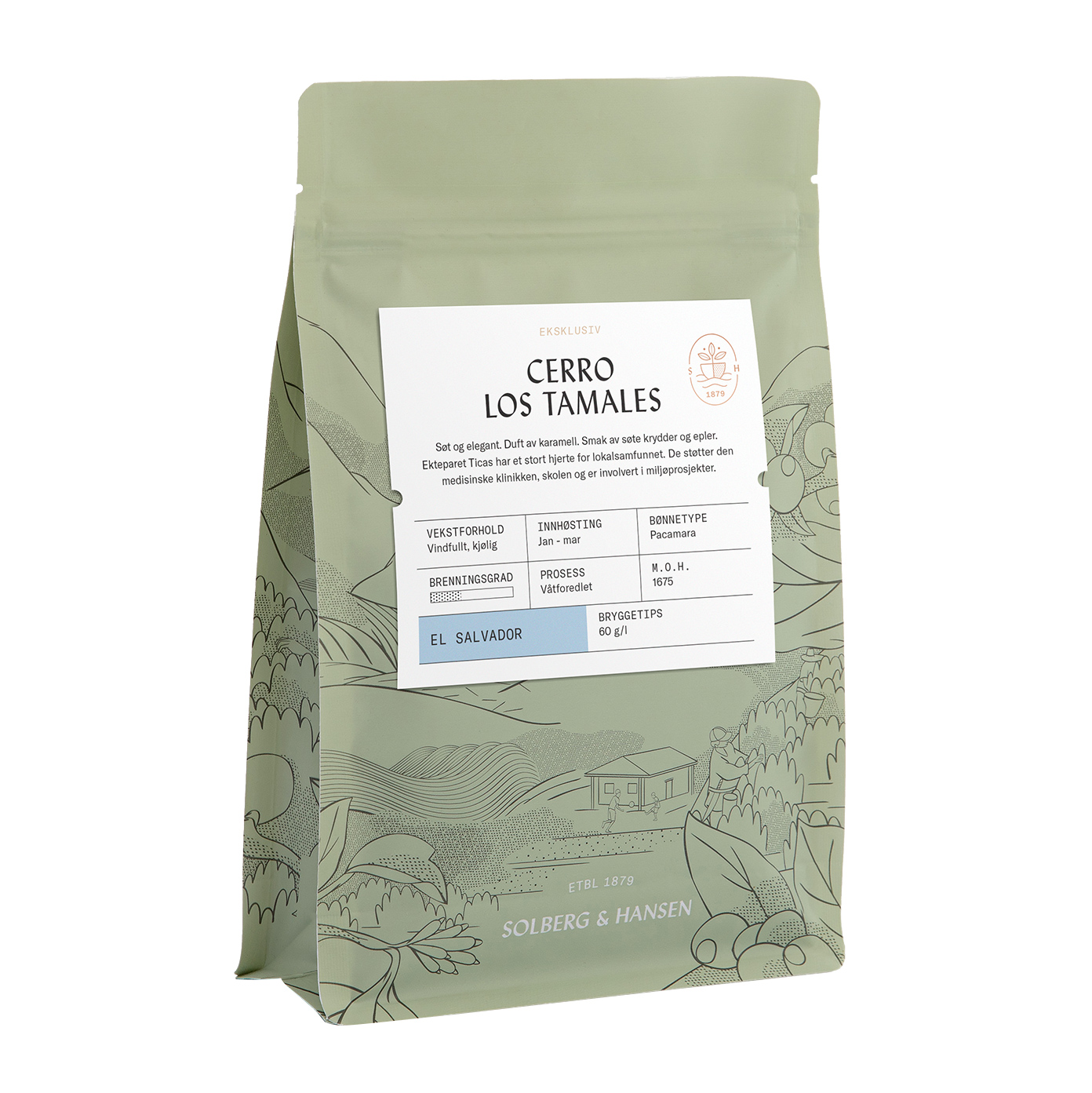 Solberg & Hansen - El Salvador Cerro Los Tamales Filter 250 g