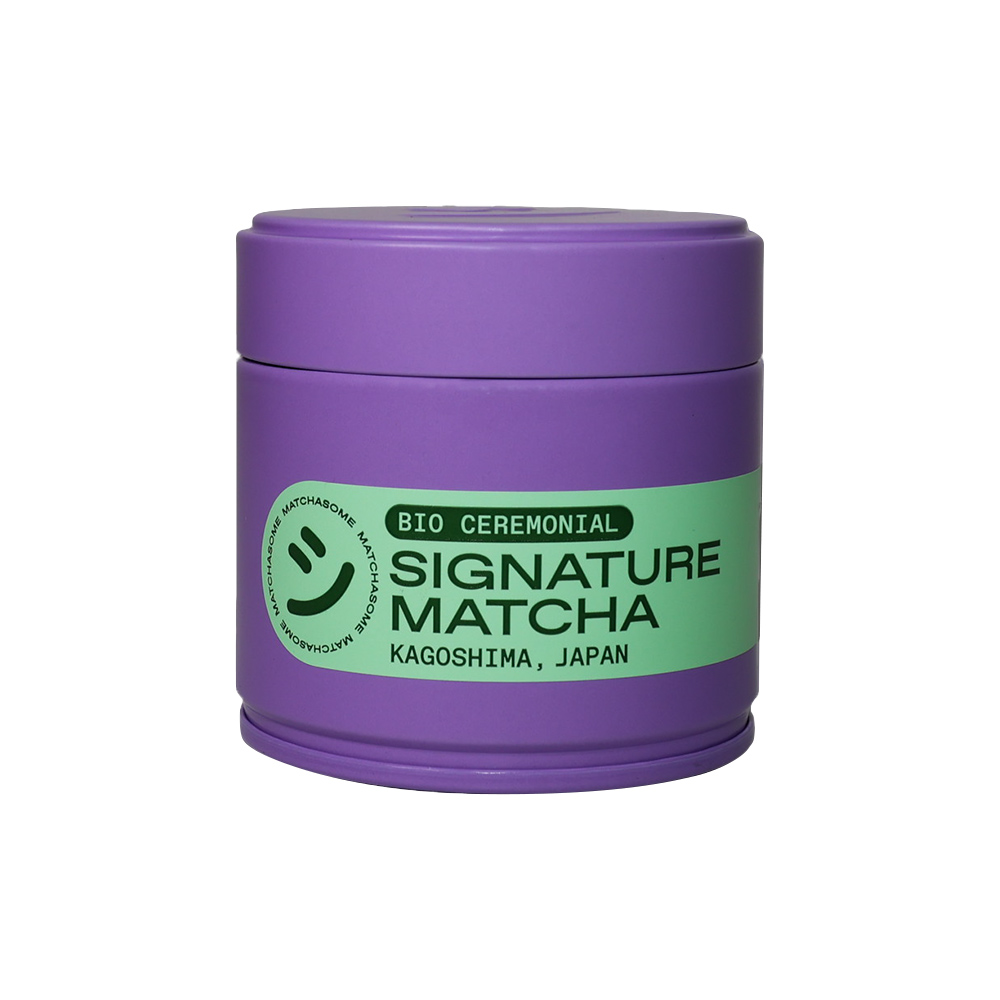 Matchasome - herbata matcha Bio Ceremonial Signature Matcha Japan Kagoshima Puszka 30 g