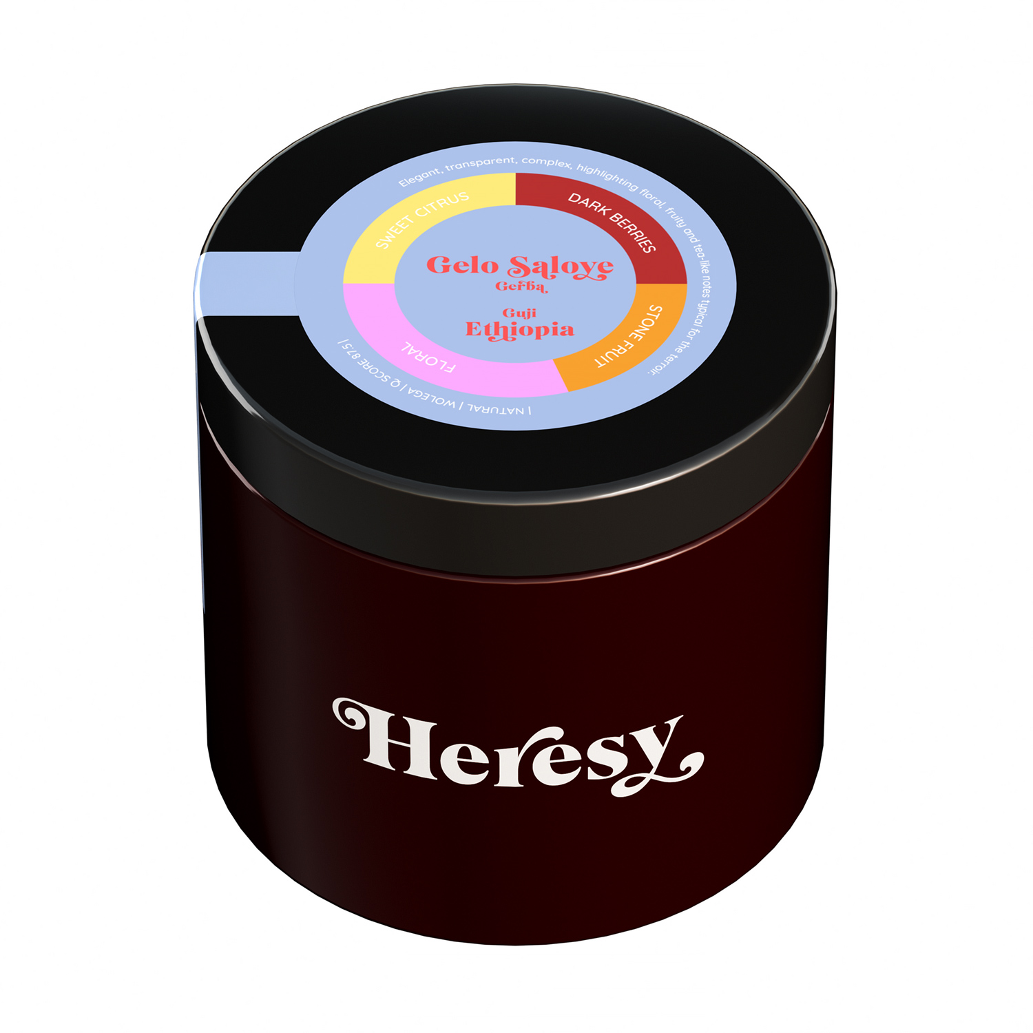 Heresy - kawa ziarnista Etiopia Gelo Saloye Natural Filter 252g