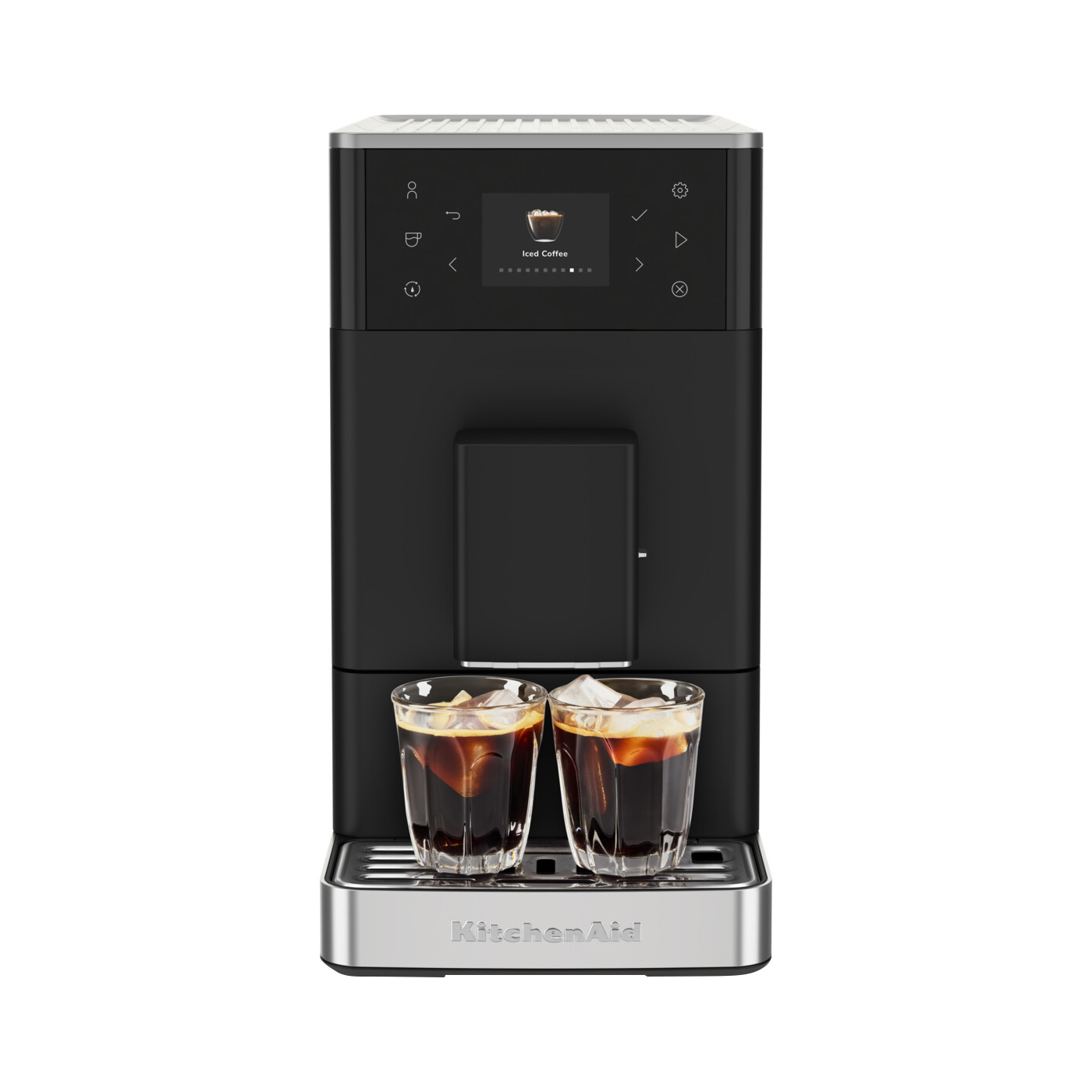 KitchenAid - Automatic Espresso Machine KF3 matte black 